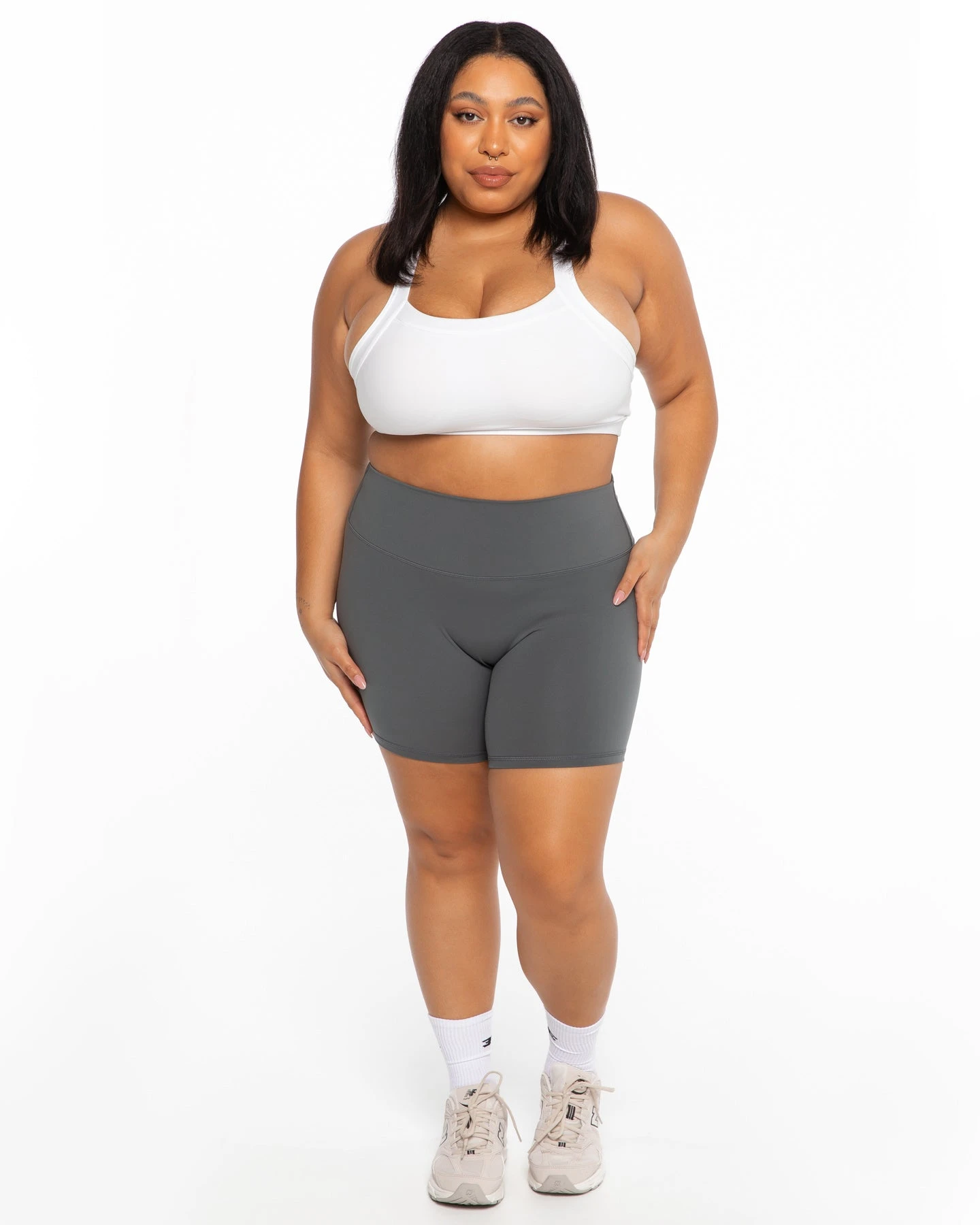 Elite Eleven Aura SF Shorts - Cloud Grey - Image 5