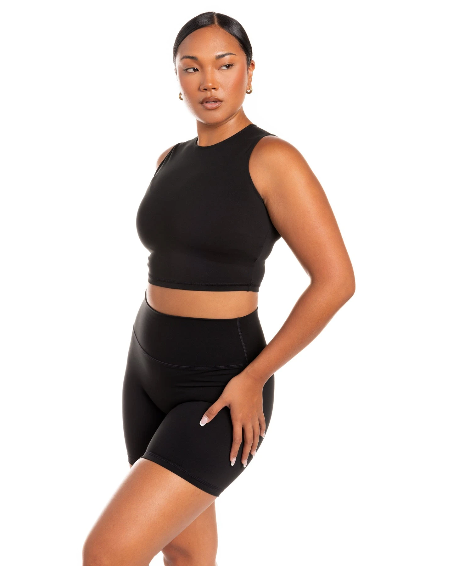 Elite Eleven Aura Boxy Tank - Black - Image 5