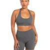 Elite Eleven Halter Bra - Cloud Grey