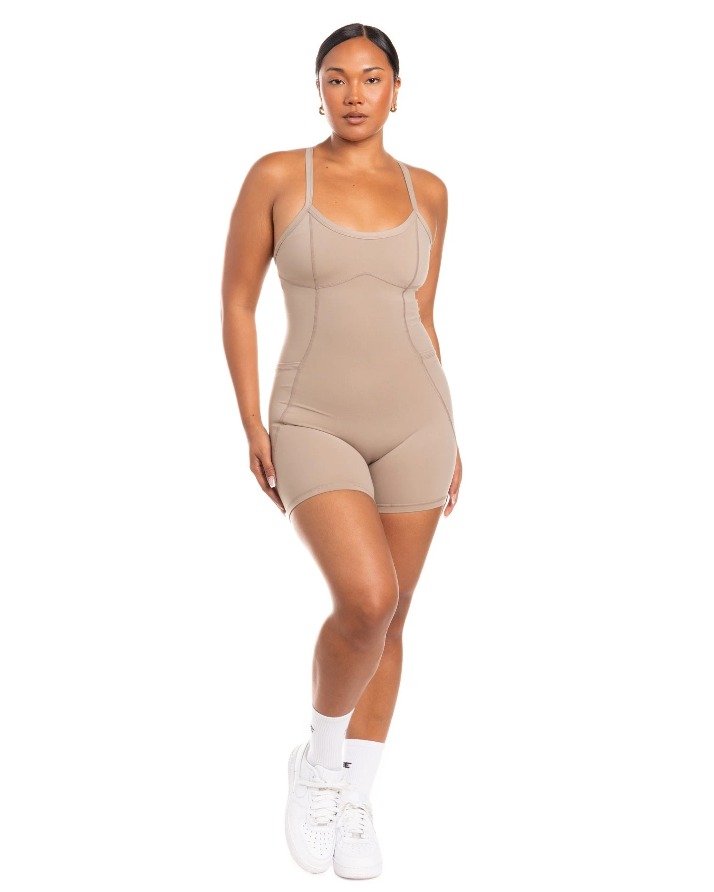 Elite Eleven Contour Unitard - Vintage Khaki - Image 3