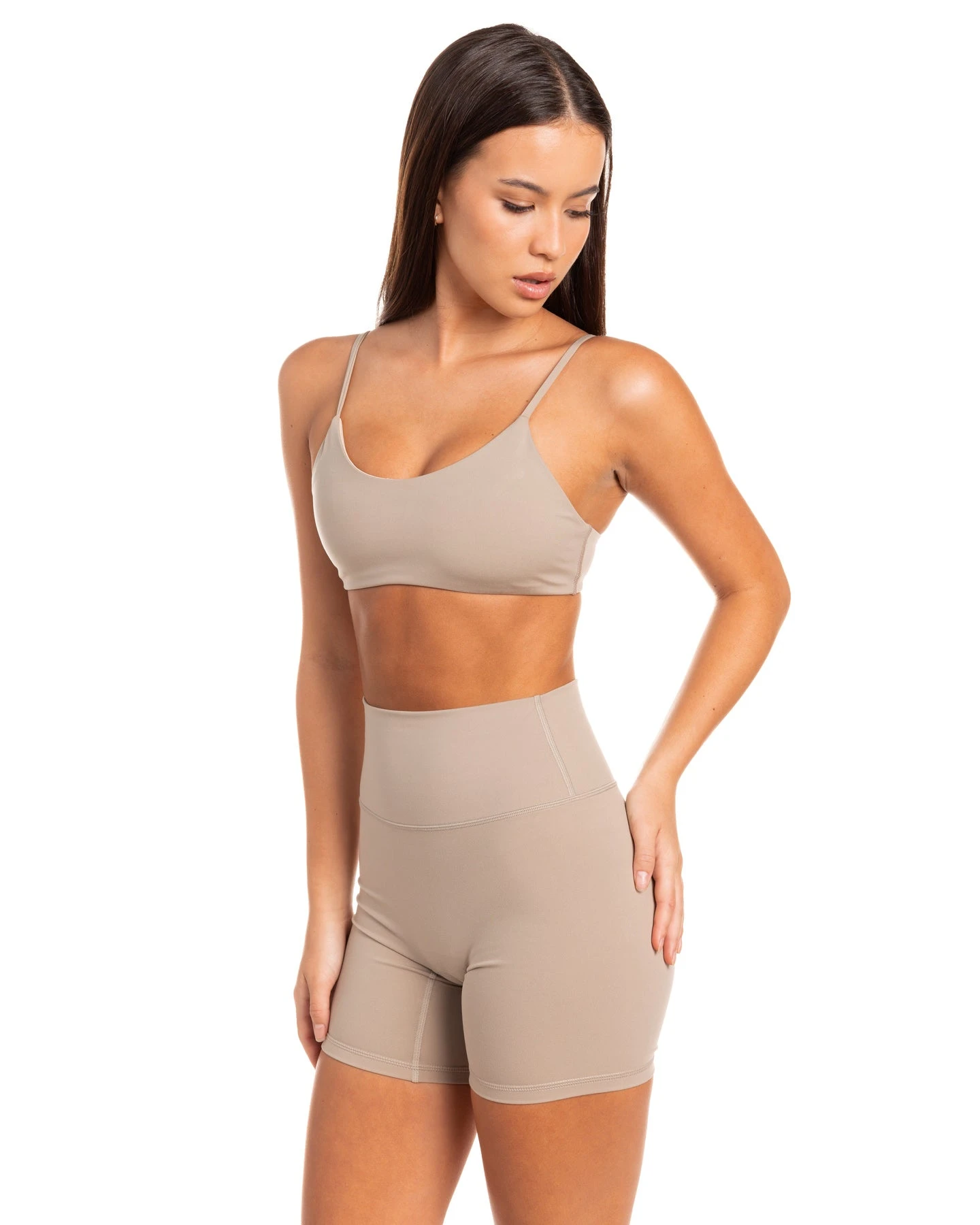 Elite Eleven Micro V2 Bra - Vintage Khaki - Image 5