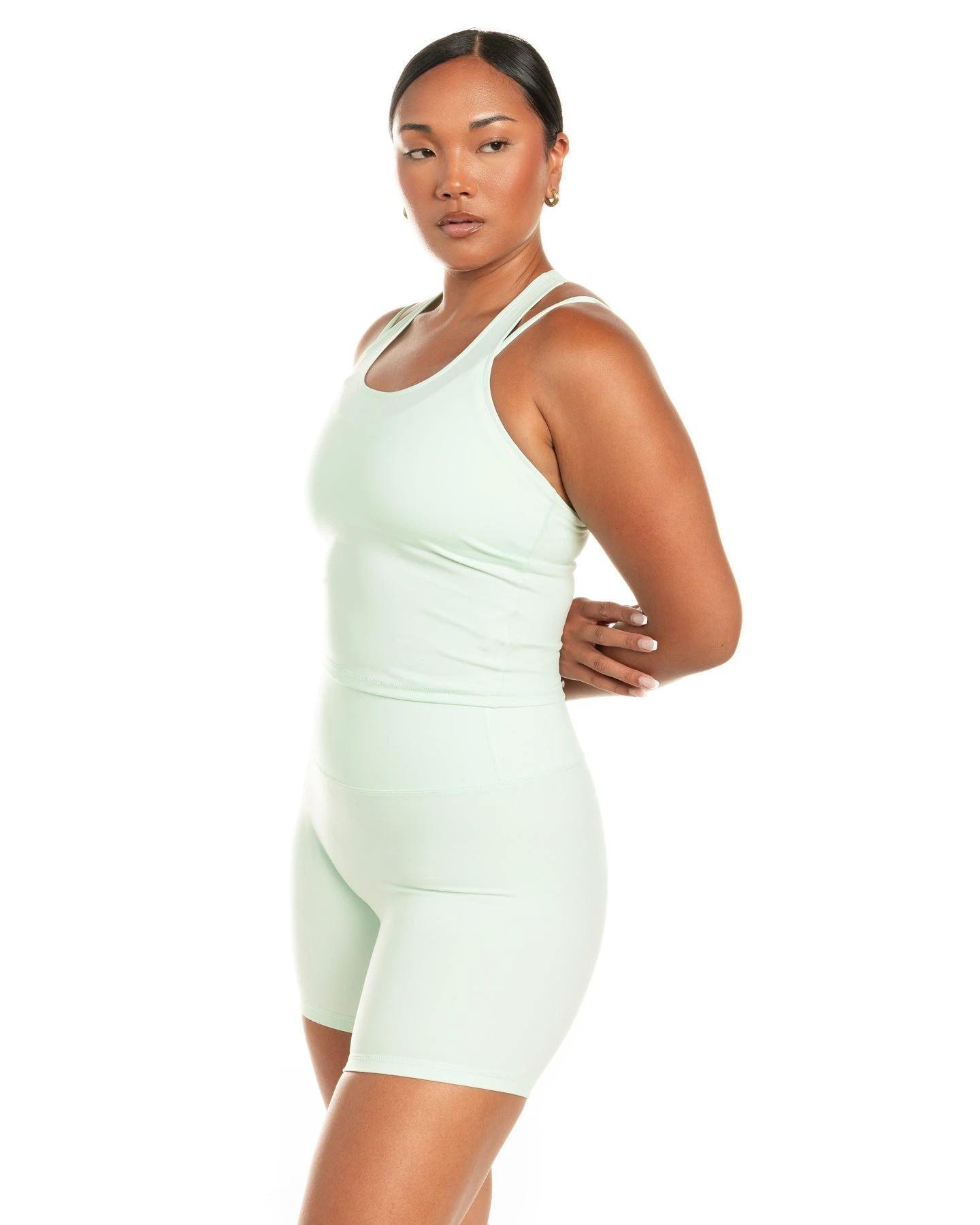 Elite Eleven Aura Racer Tank - Soft Jade - Image 5