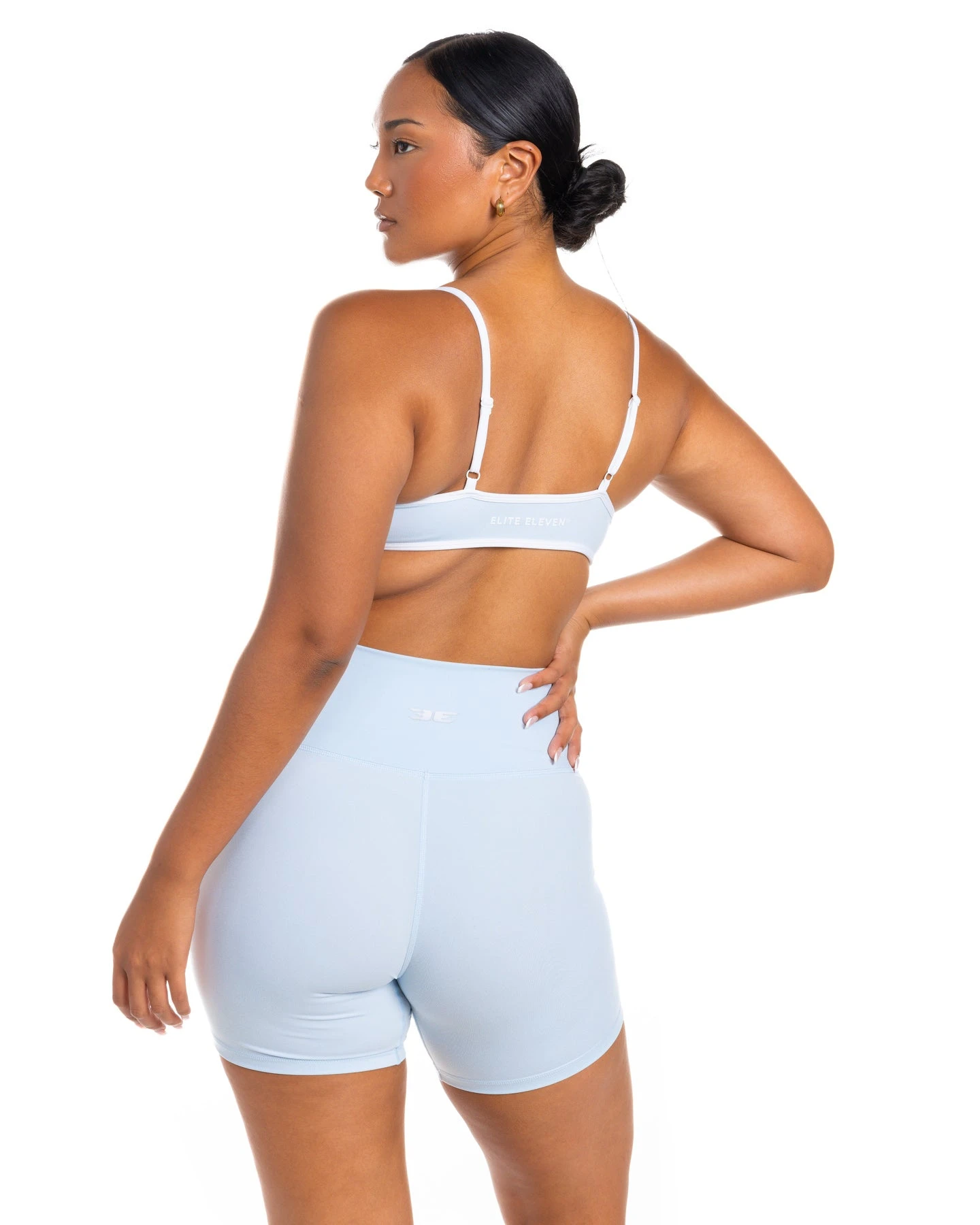 Elite Eleven Micro Contrast Bra - Sky Blue - Image 6