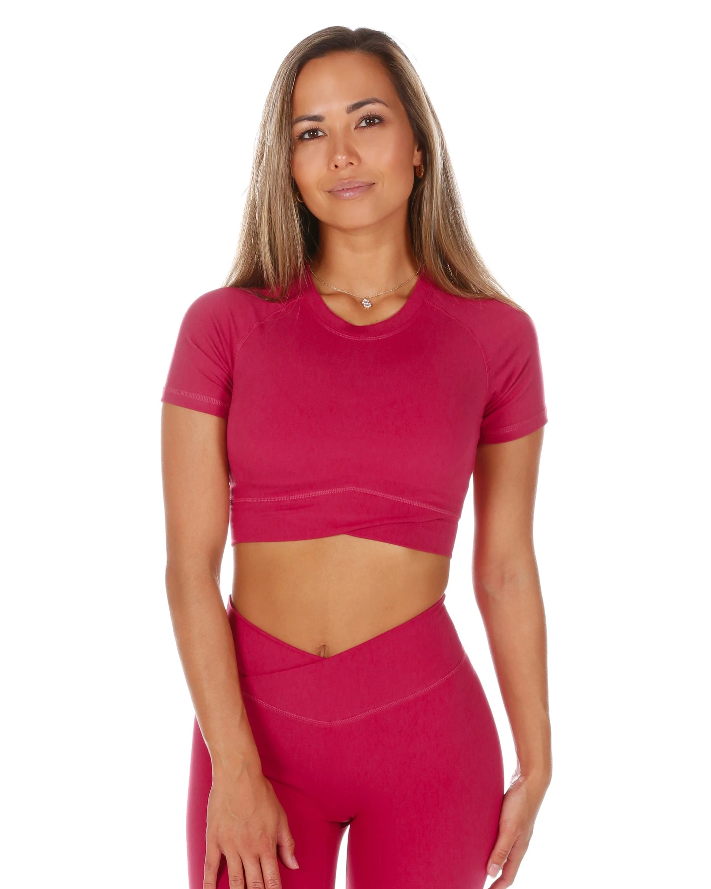 Elite Eleven Cross Over Tee - Purple