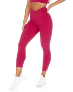 Elite Eleven 7/8 Cross Over Leggings - Purple