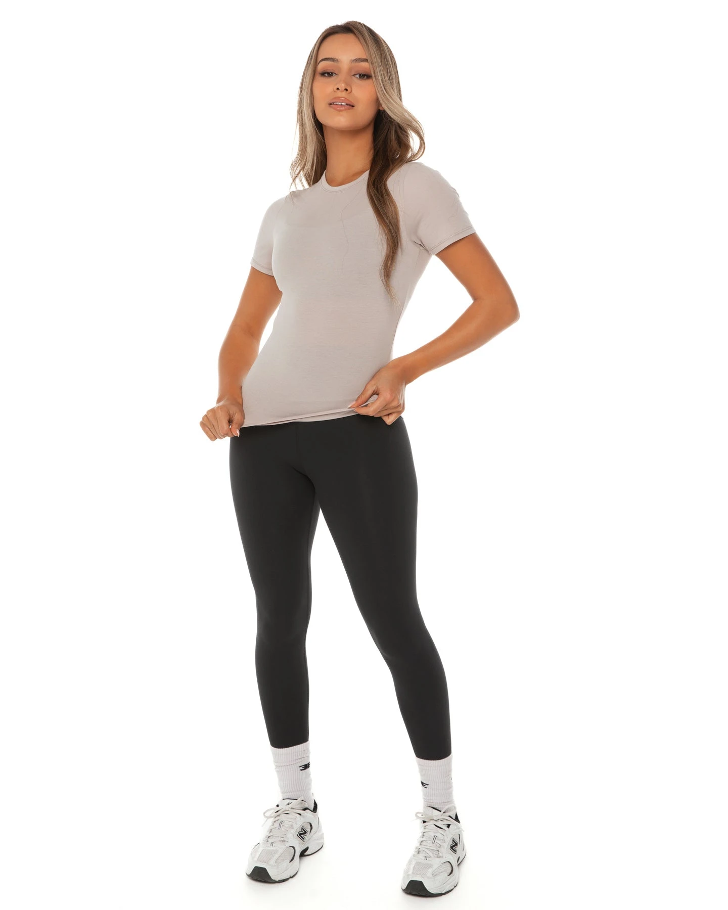 Elite Eleven Charm Tee - Taupe - Image 2