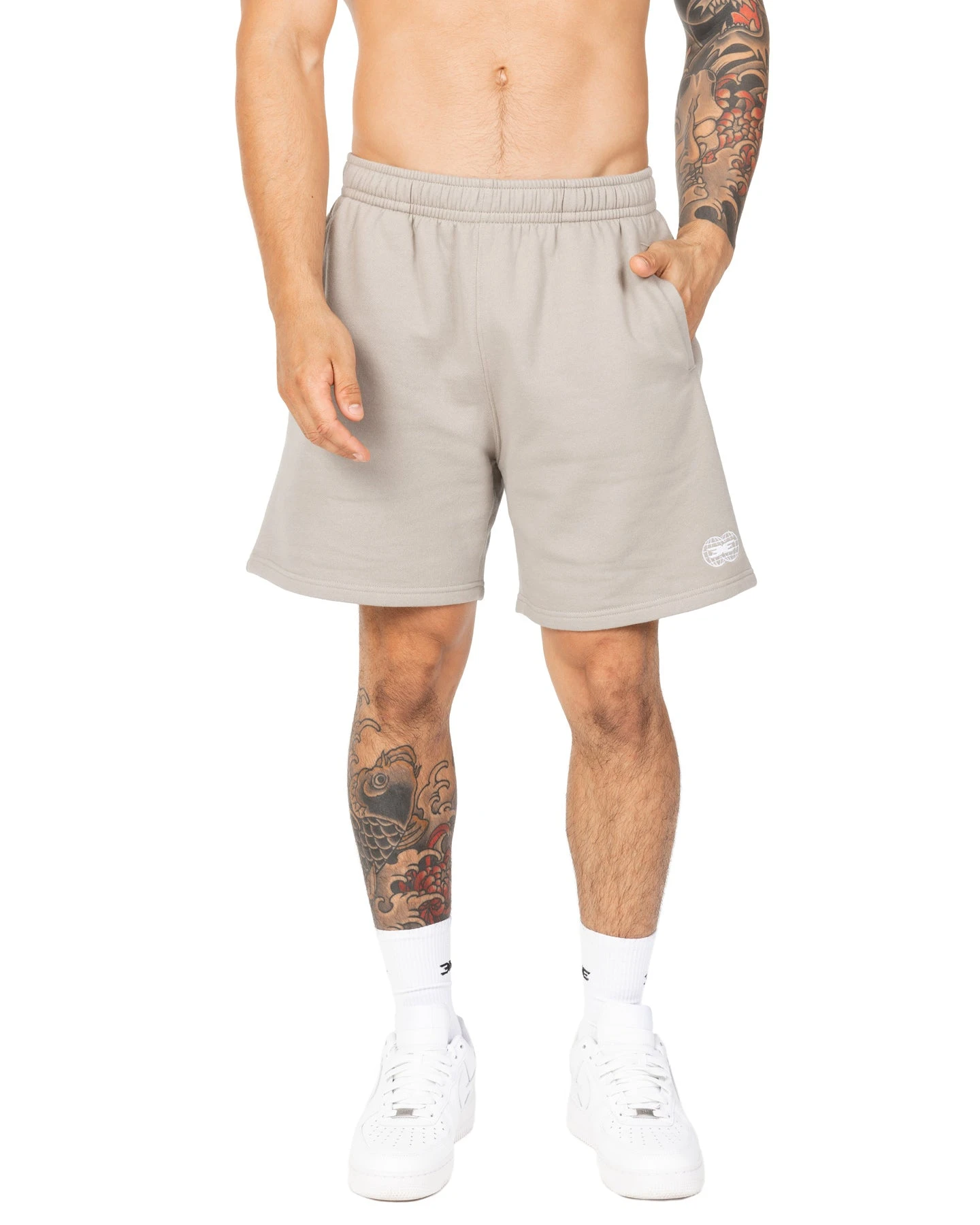 Elite Eleven Global Athletics Shorts - Vintage Khaki - Image 5