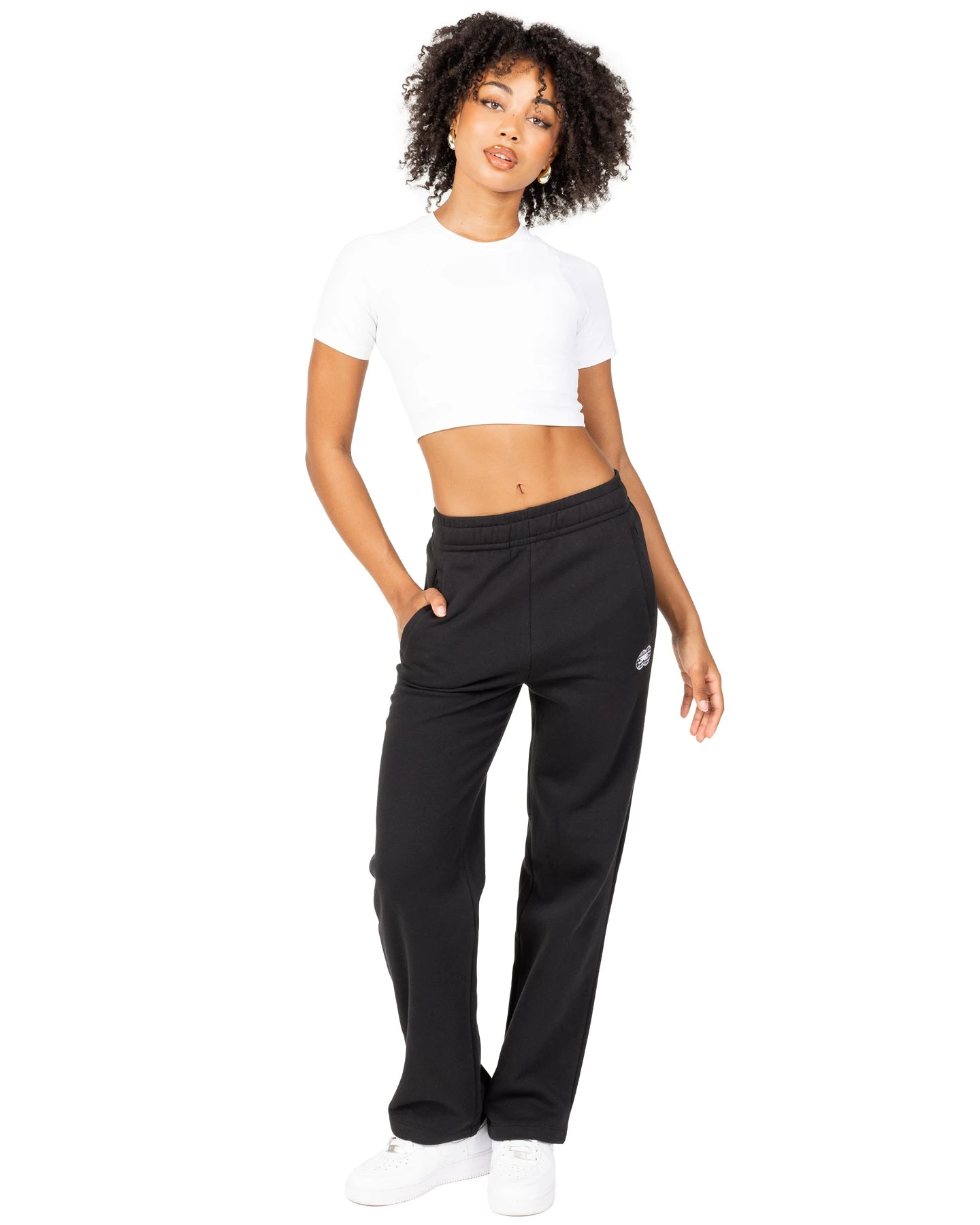 Elite Eleven Global Athletics Straight Leg Pants - Black - Image 2