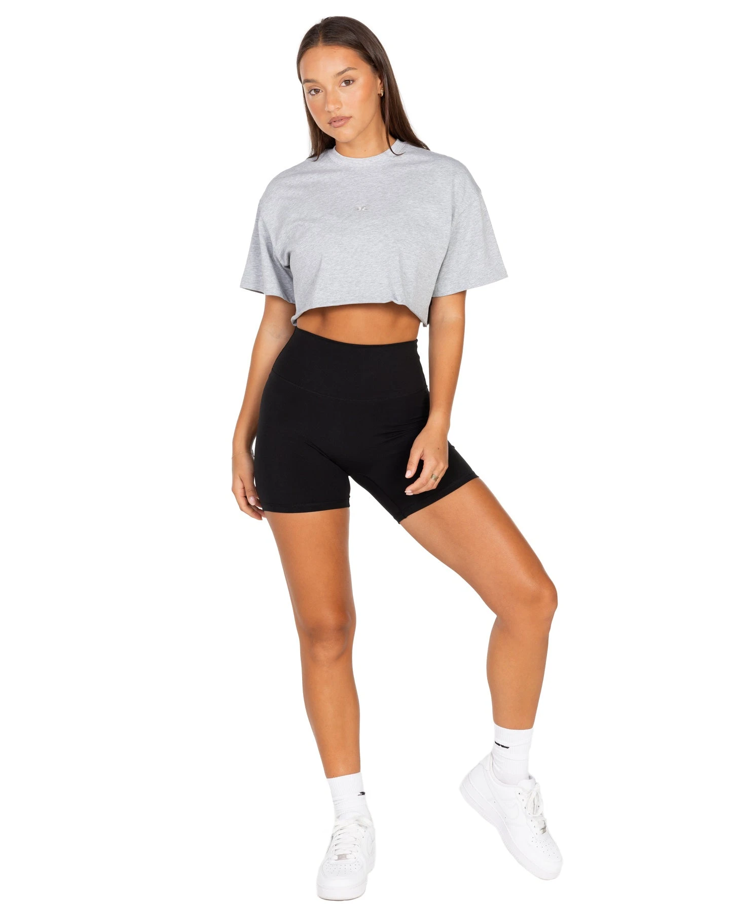Elite Eleven Women's Classic Cropped Tee - Grey - Image 2