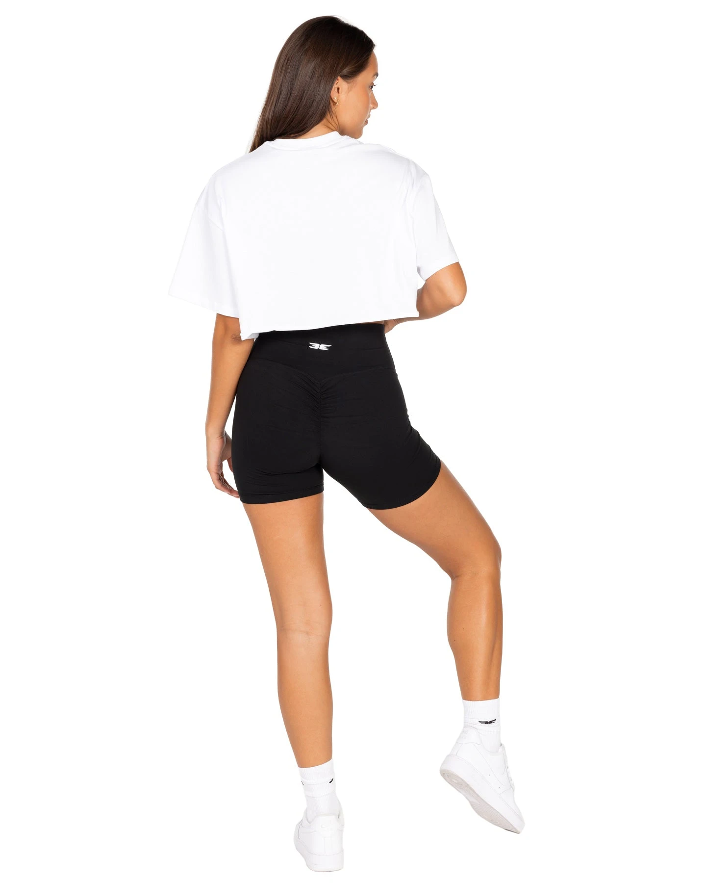 Elite Eleven Women's Classic Cropped Tee - White - Image 3