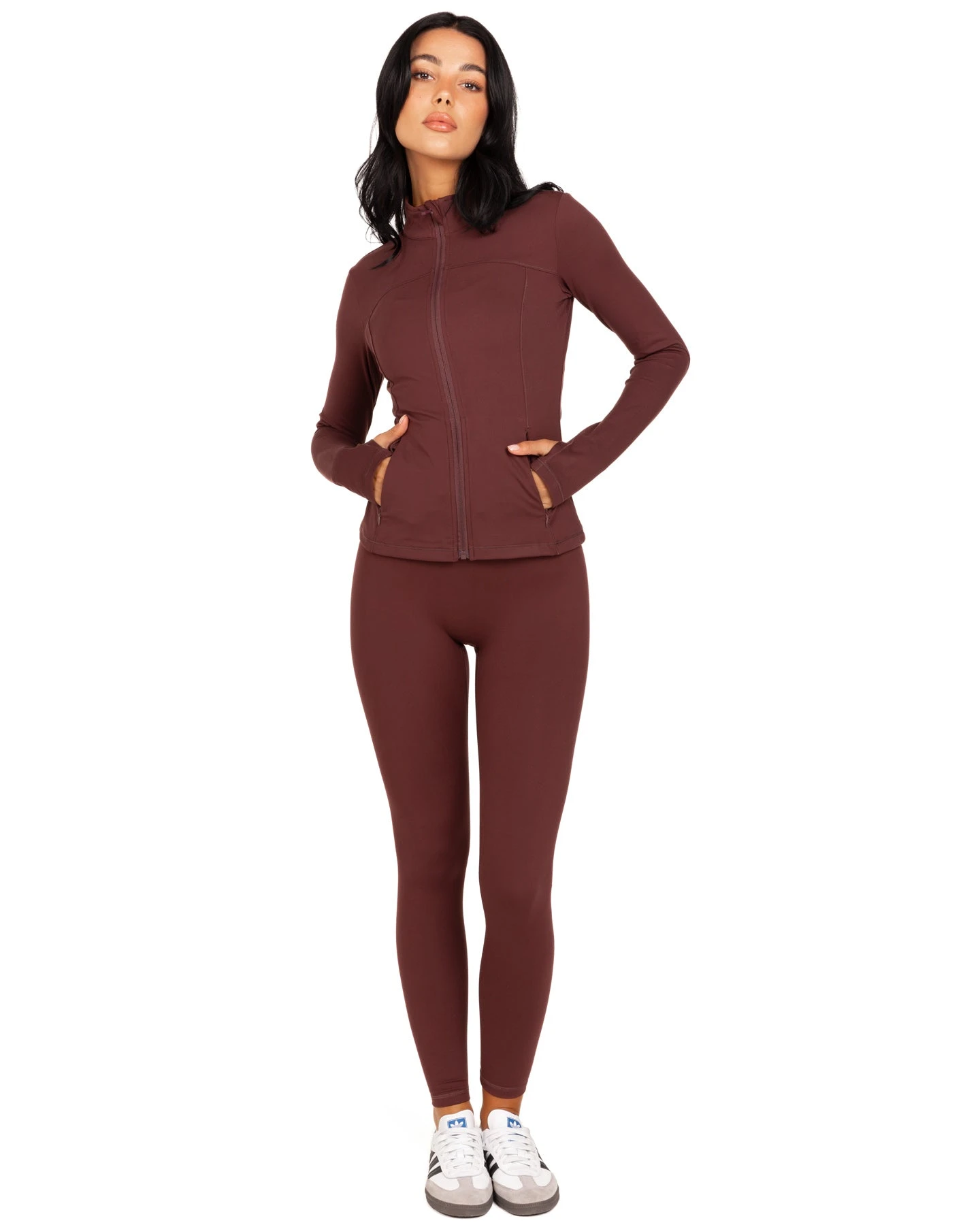 Elite Eleven Aura Jacket - Decadent Chocolate - Image 3