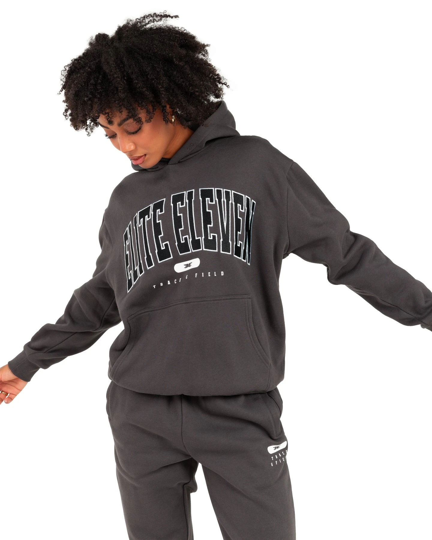 Elite Eleven Track & Field Hoodie - Slate - Image 7