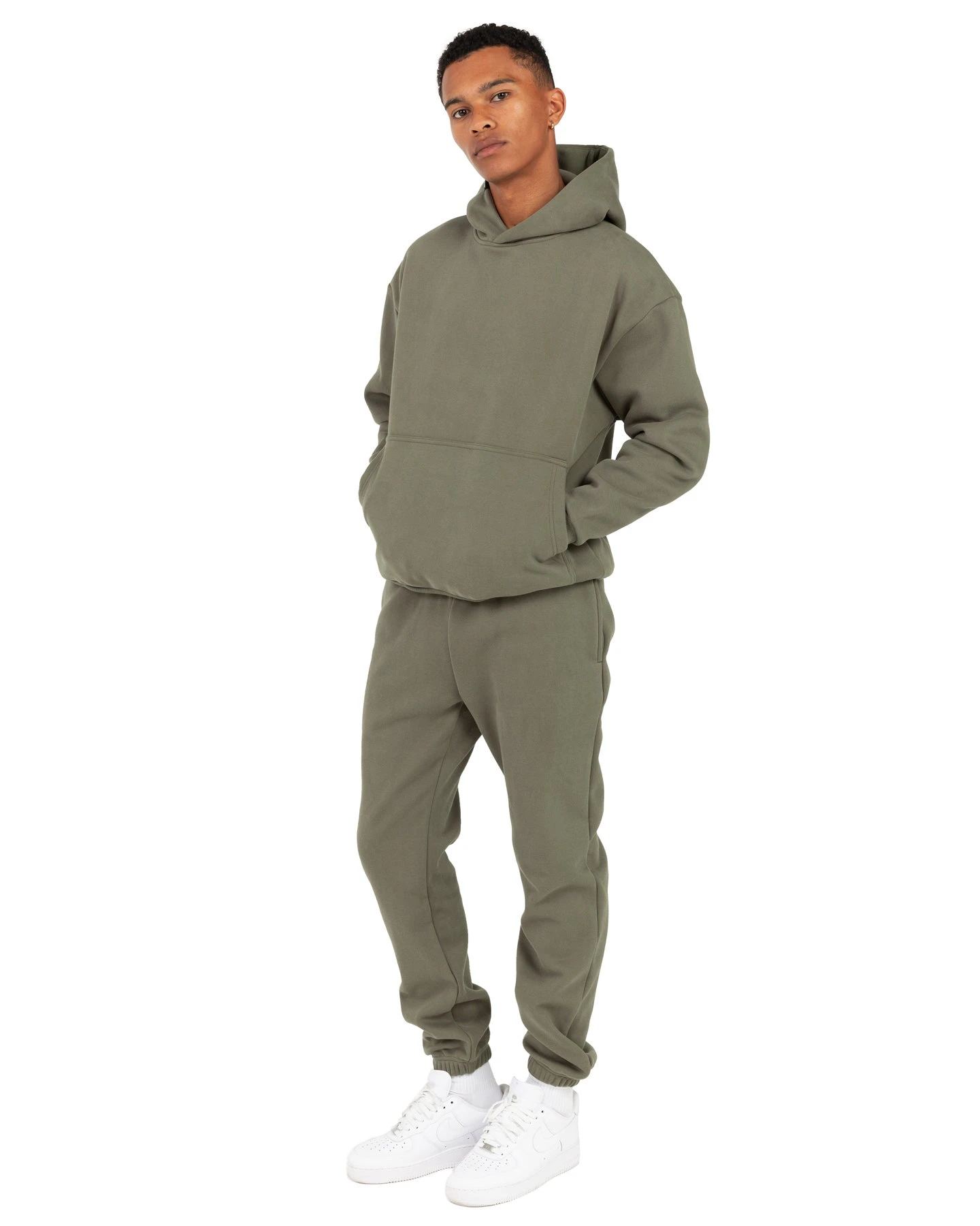 Elite Eleven Ultra Heavyweight Hoodie - Sage - Image 5
