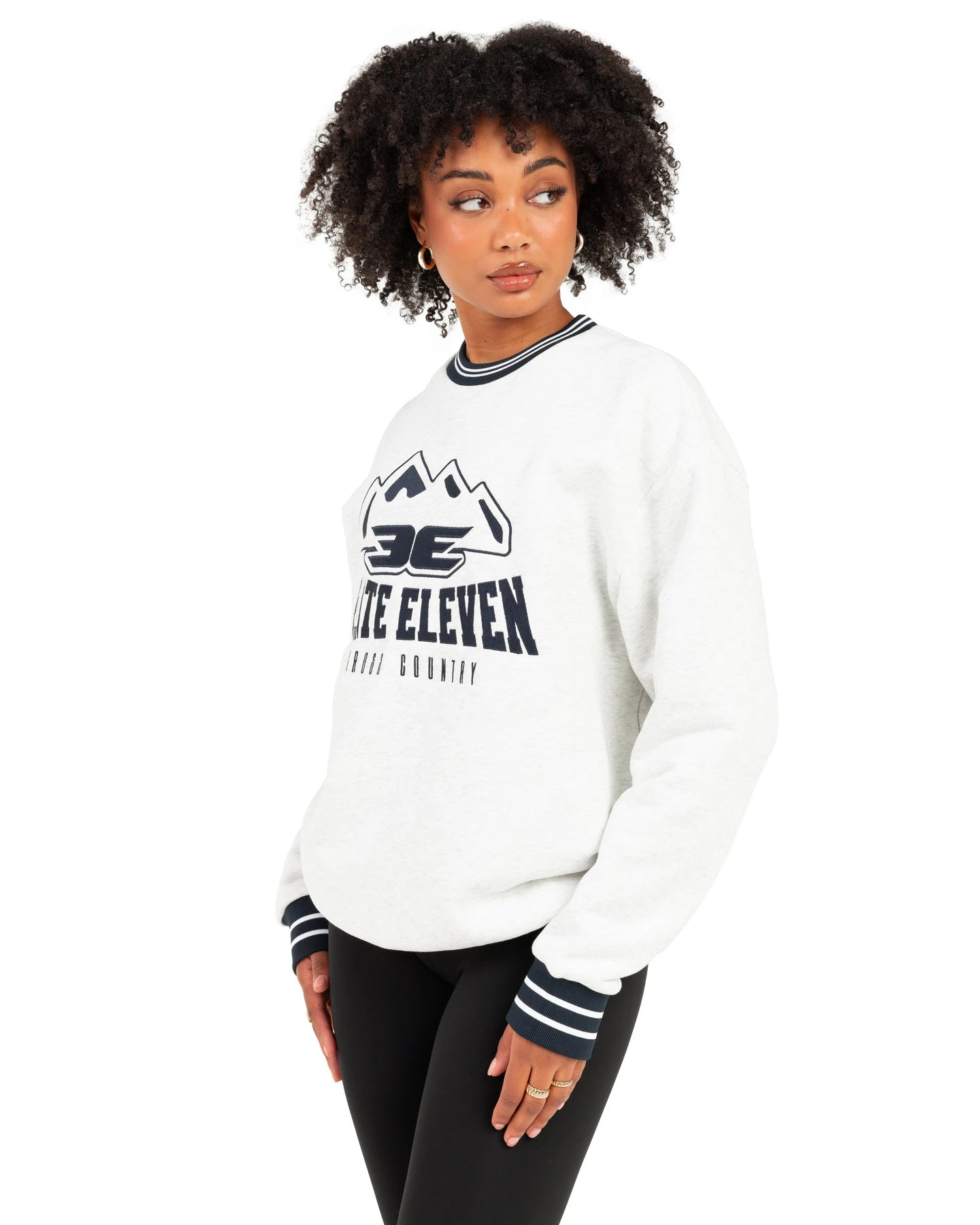 Elite Eleven Cross Country Crewneck - Polar Grey - Image 6