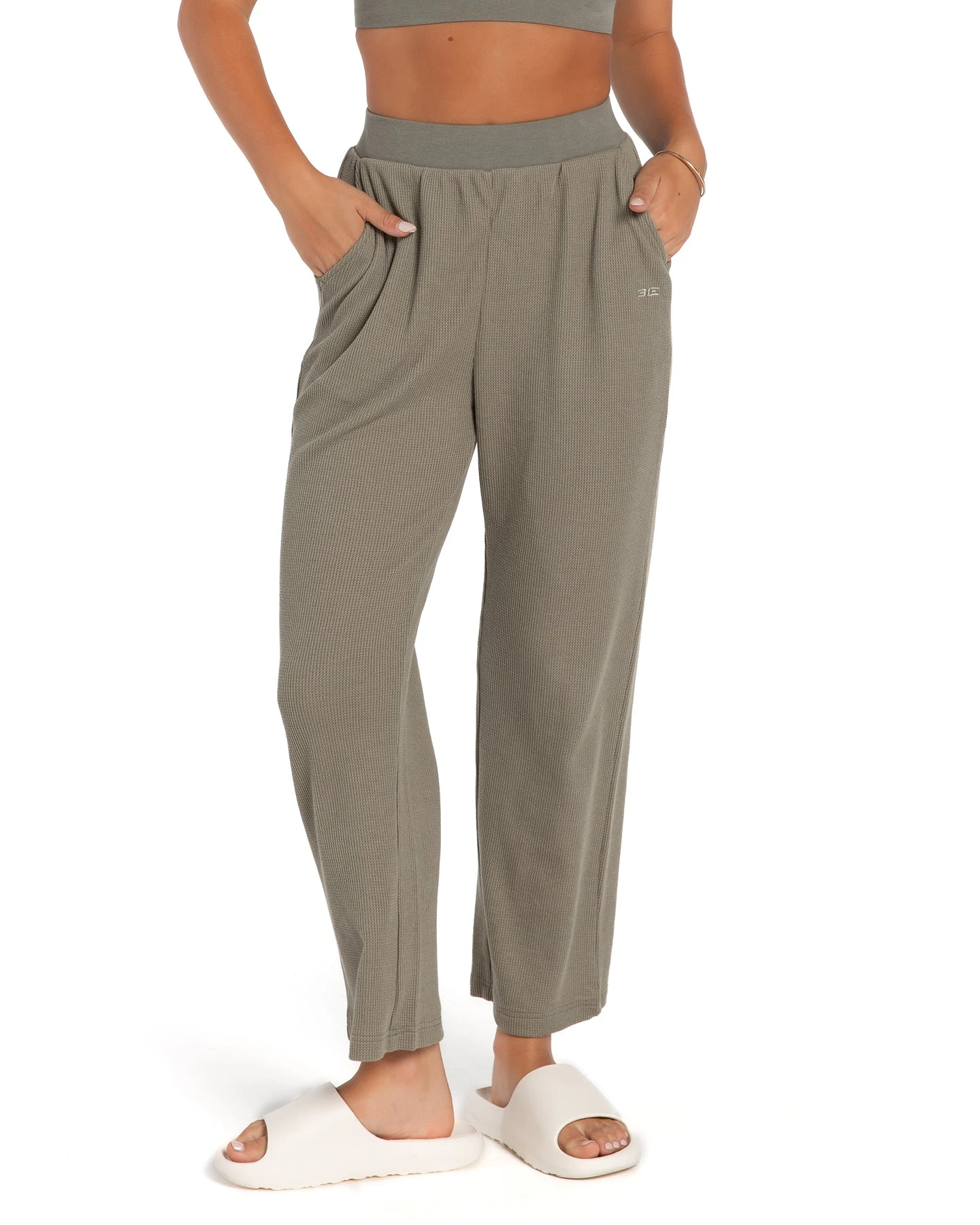 Elite Eleven Waffle Pants - Sage