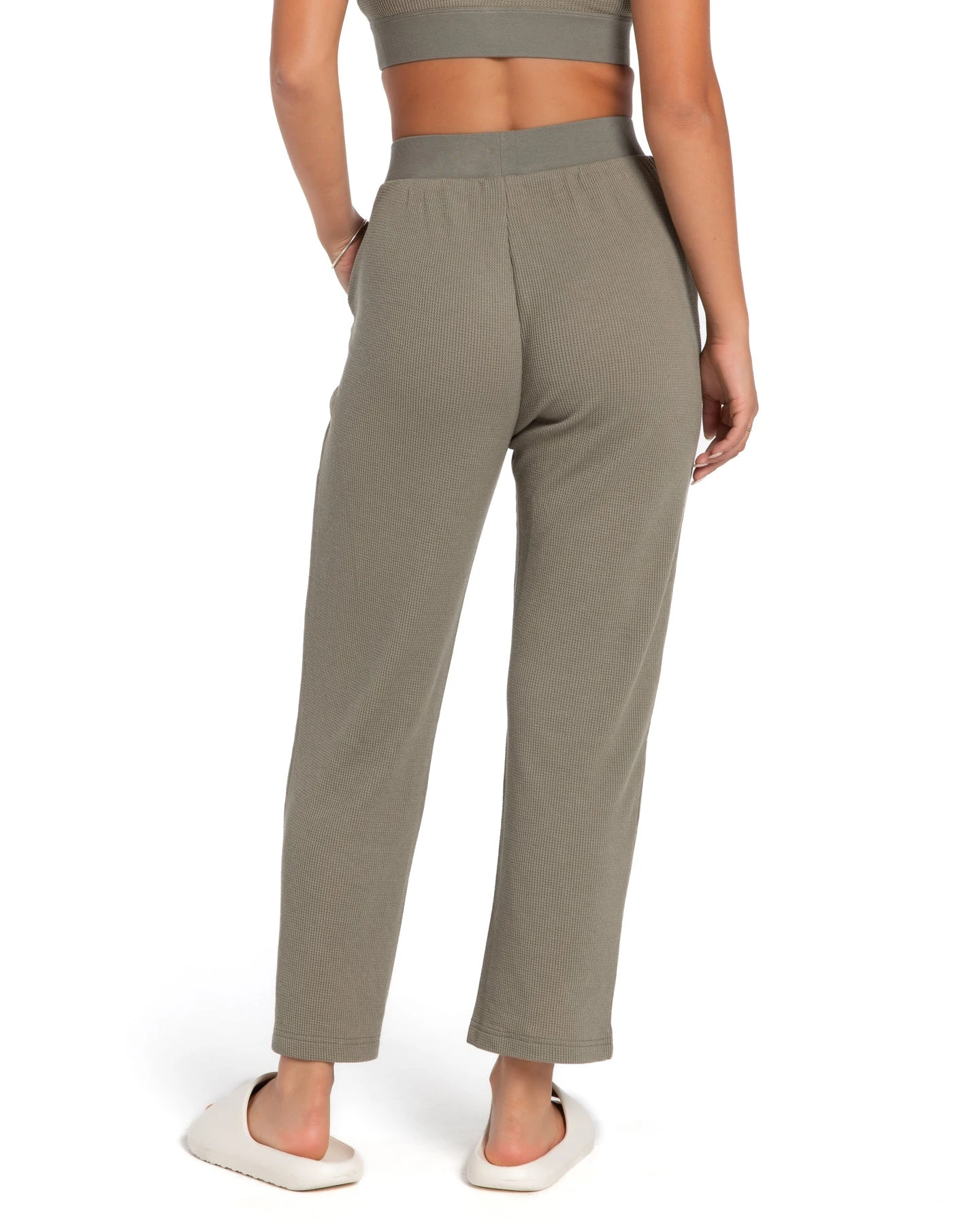 Elite Eleven Waffle Pants - Sage - Image 3