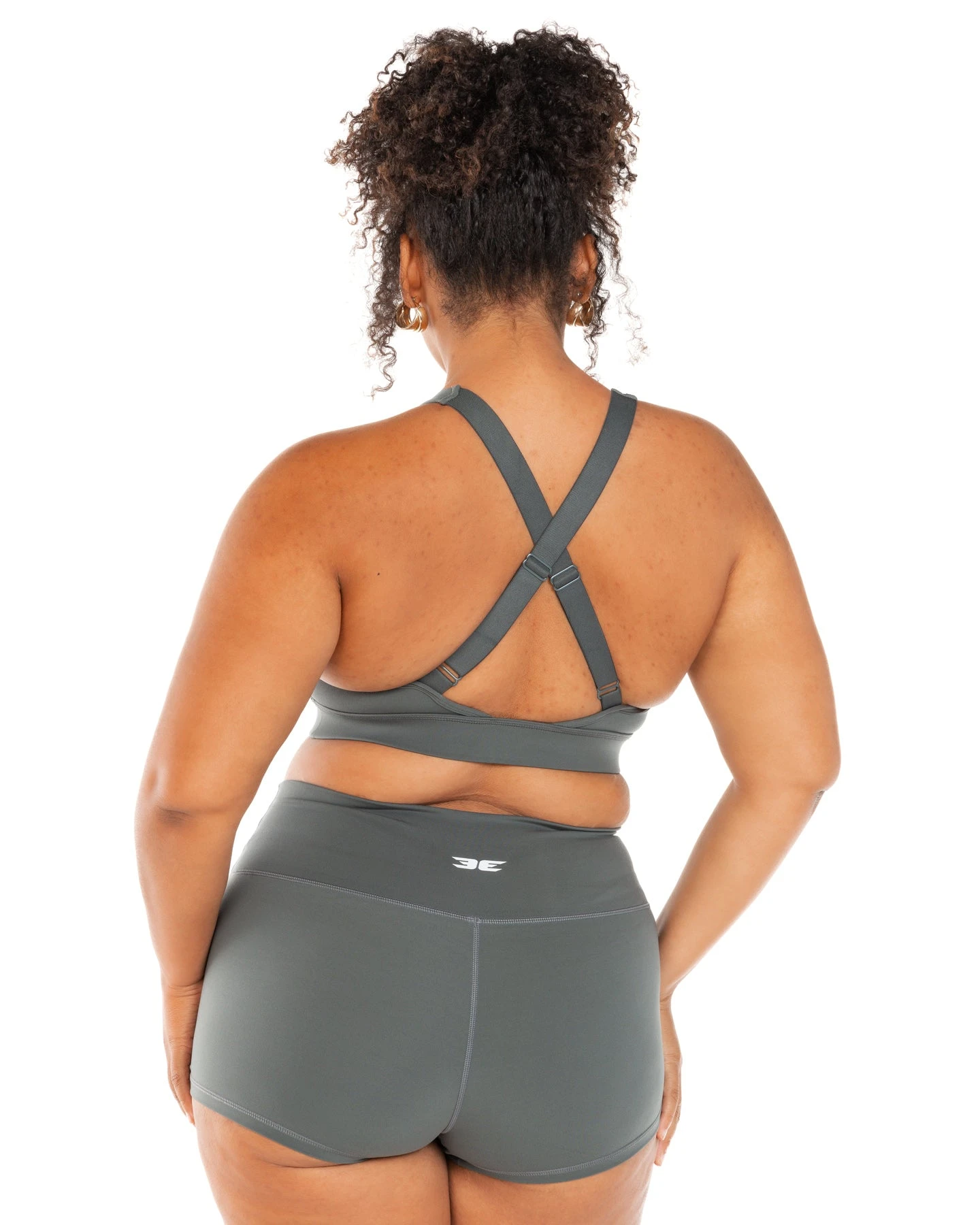 Elite Eleven Power Bra - Cloud Grey - Image 2