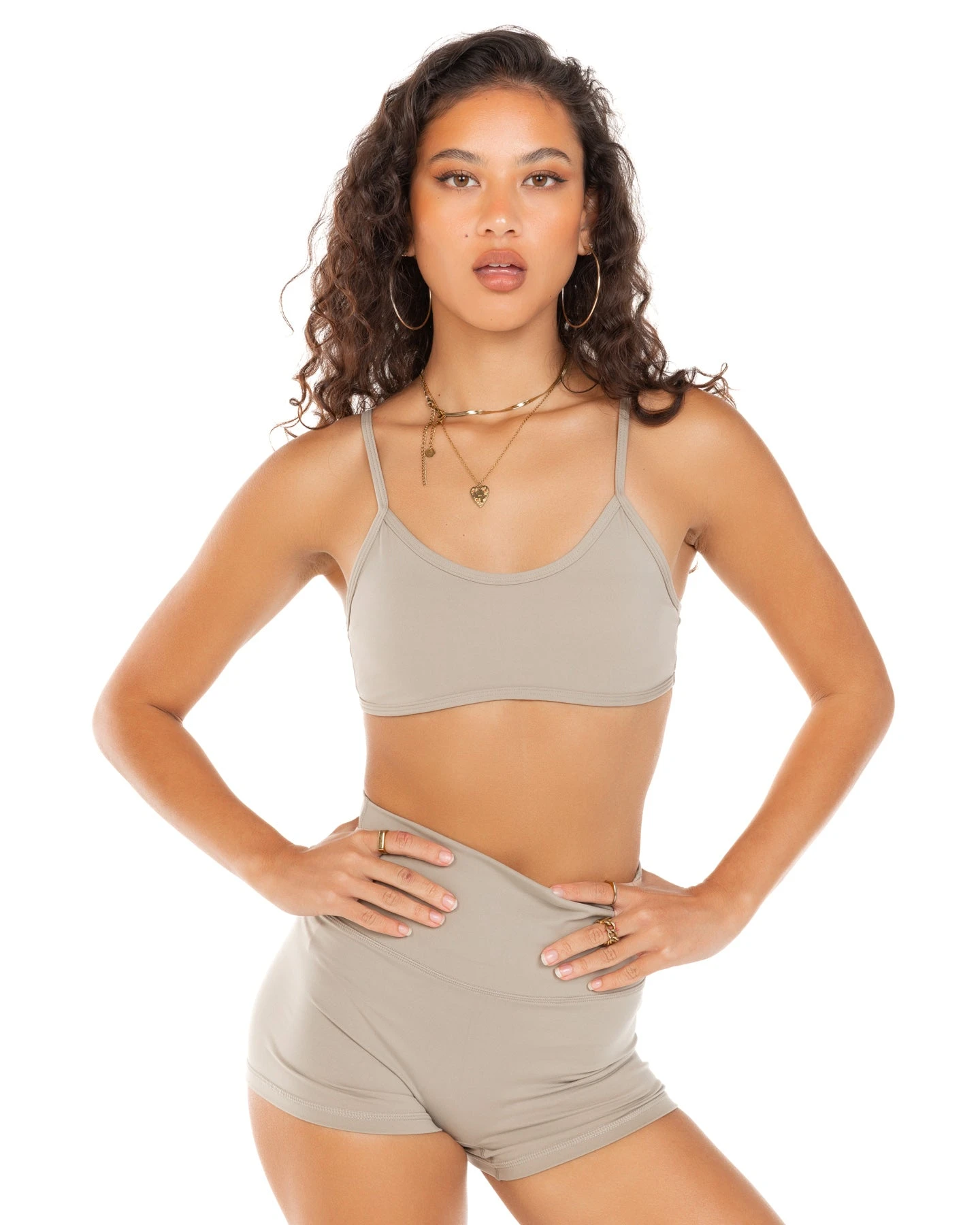 Elite Eleven Micro Bra - Vintage Khaki