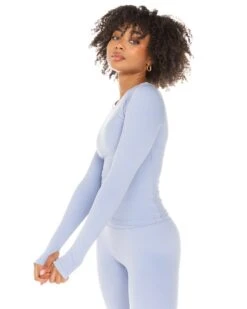 Elite Eleven Aura Long Sleeve - Blue Blizzard