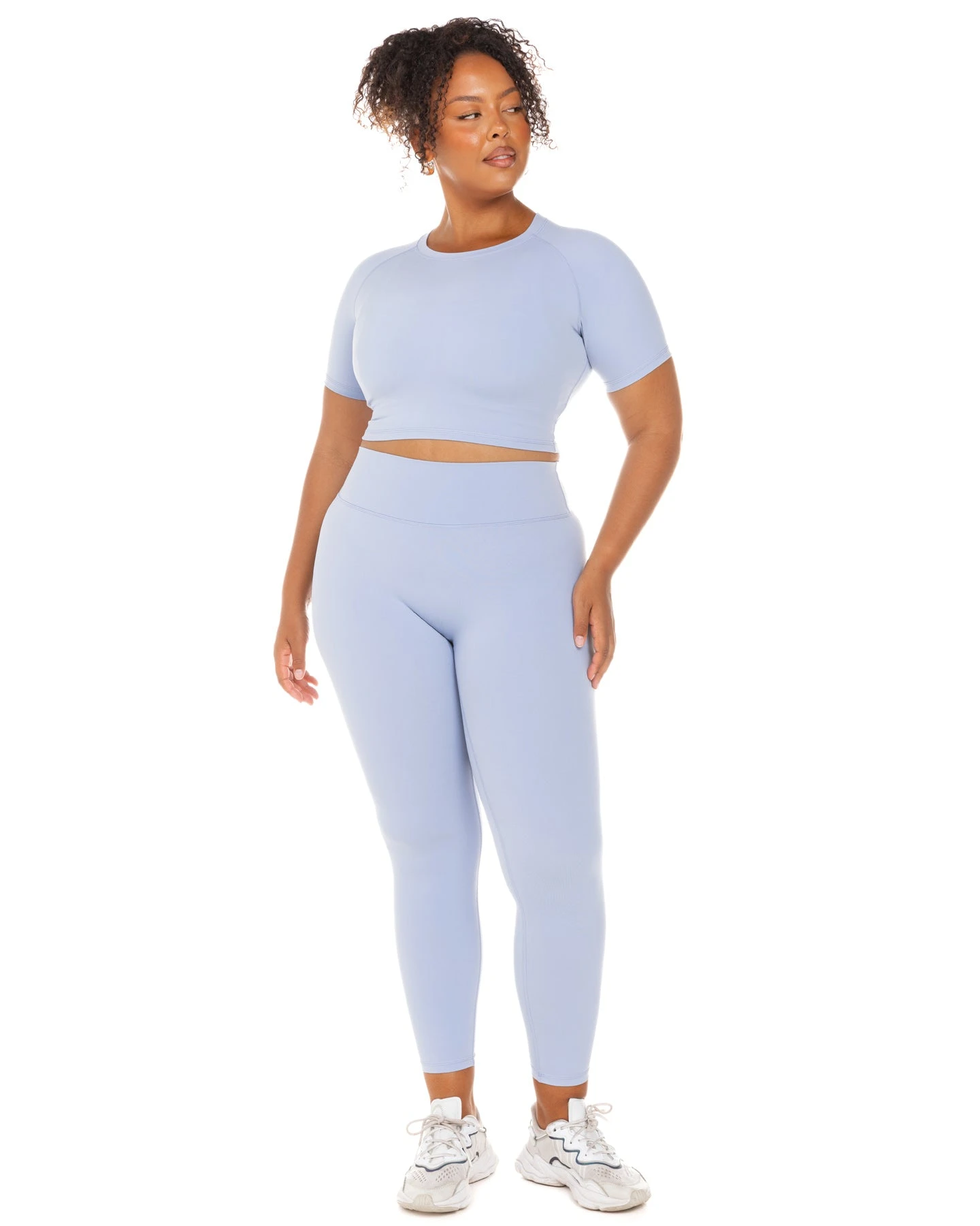 Elite Eleven Aura Crop Tee - Blue Blizzard - Image 7