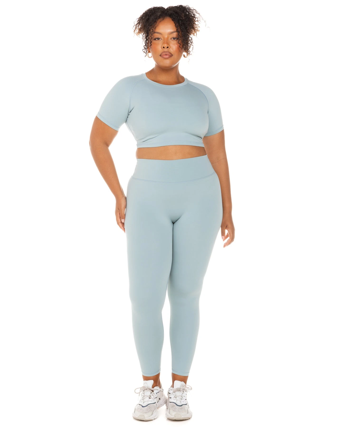 Elite Eleven Aura Crop Tee - Sea Foam - Image 7