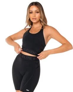 Elite Eleven Wrap Bra - Black