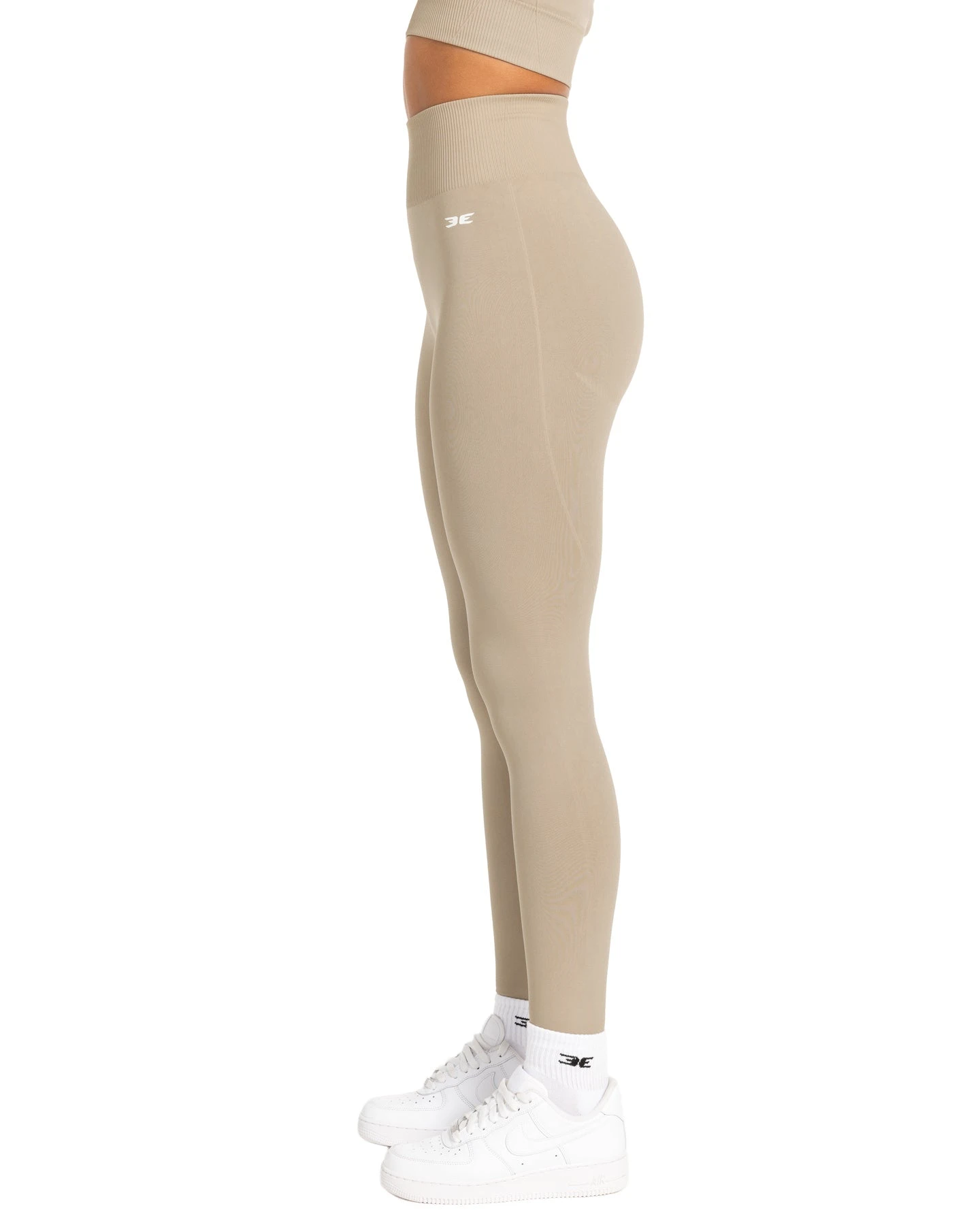 Elite Eleven Elite Seamless V2 Leggings - Beige (Subtle Scrunch) - Image 8