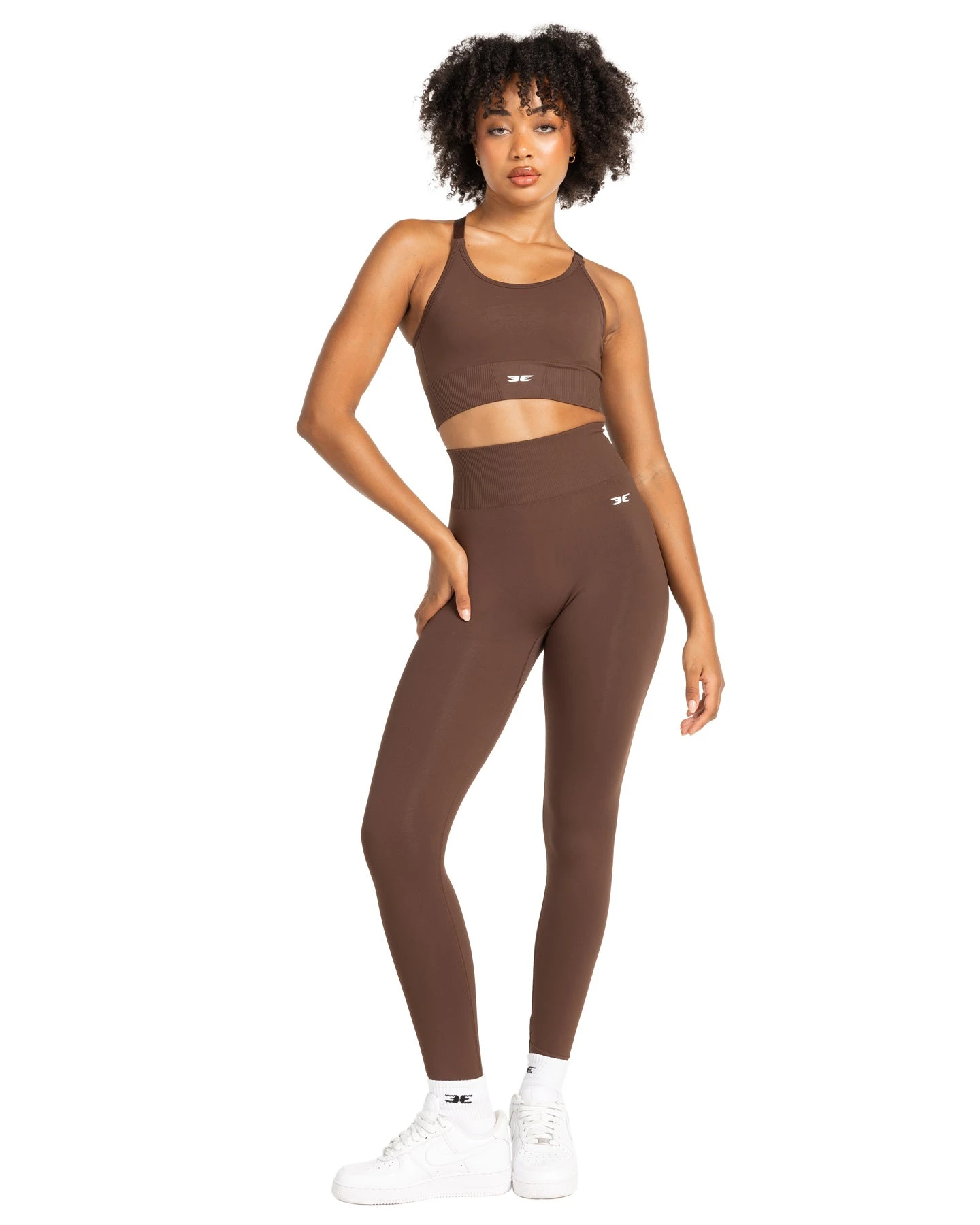 Elite Eleven Elite Seamless V2 Leggings - Chocolate - Image 4