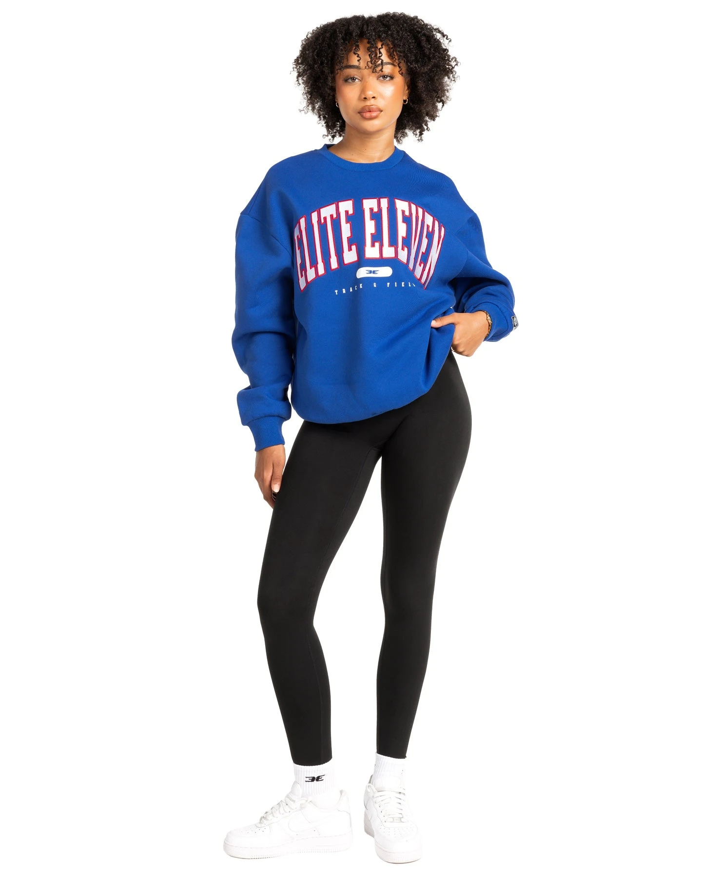 Elite Eleven Track & Field Crewneck - Royal Blue - Image 4