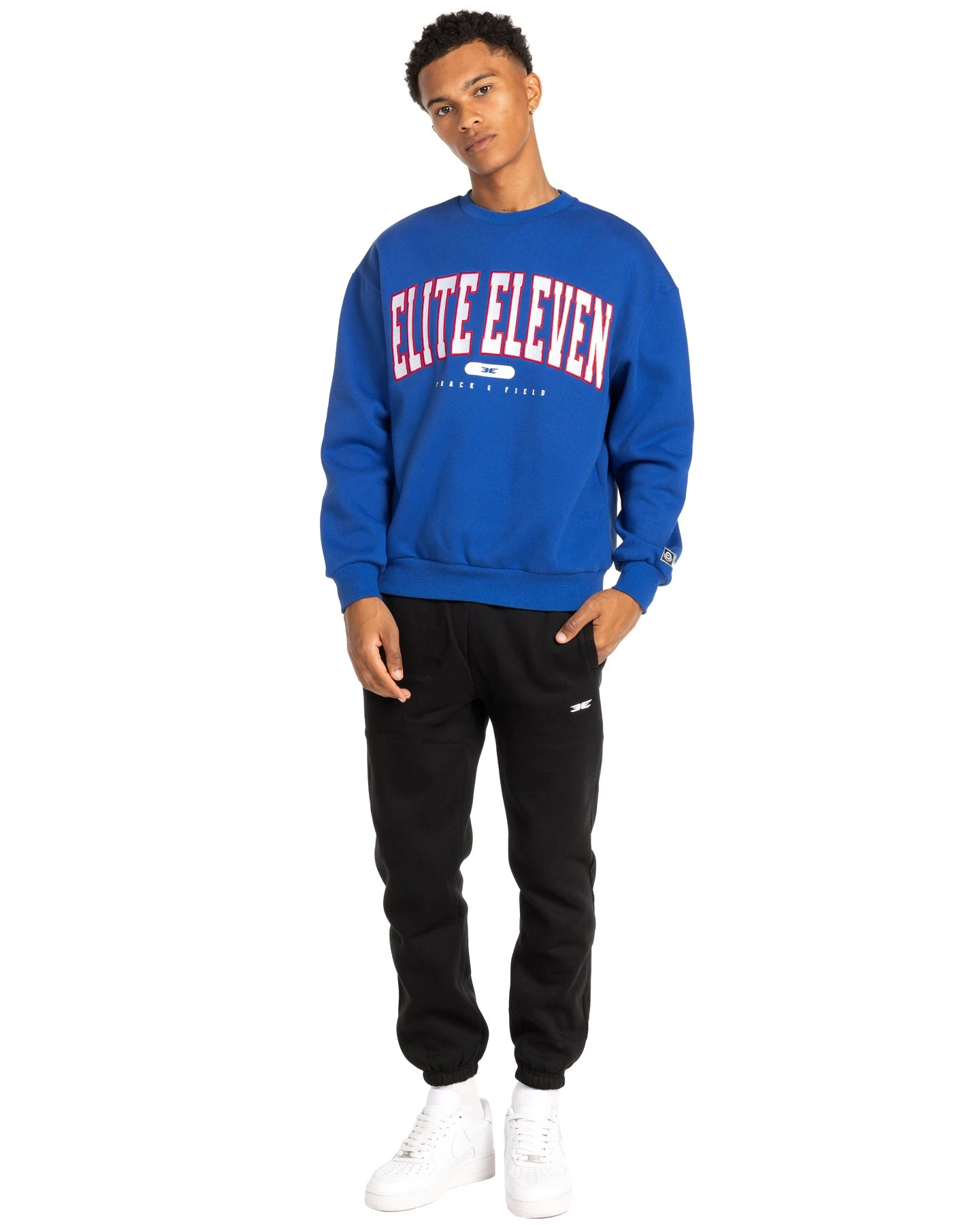 Elite Eleven Track & Field Crewneck - Royal Blue - Image 5