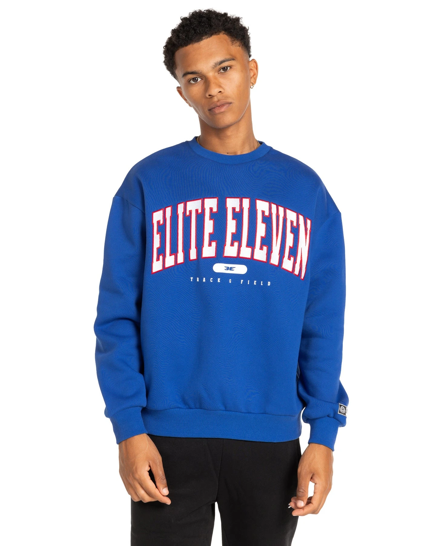 Elite Eleven Track & Field Crewneck - Royal Blue - Image 3
