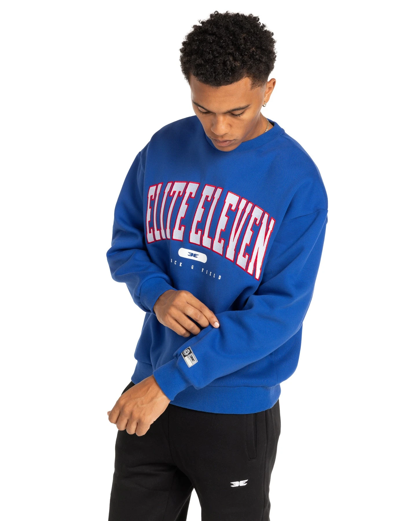 Elite Eleven Track & Field Crewneck - Royal Blue - Image 7