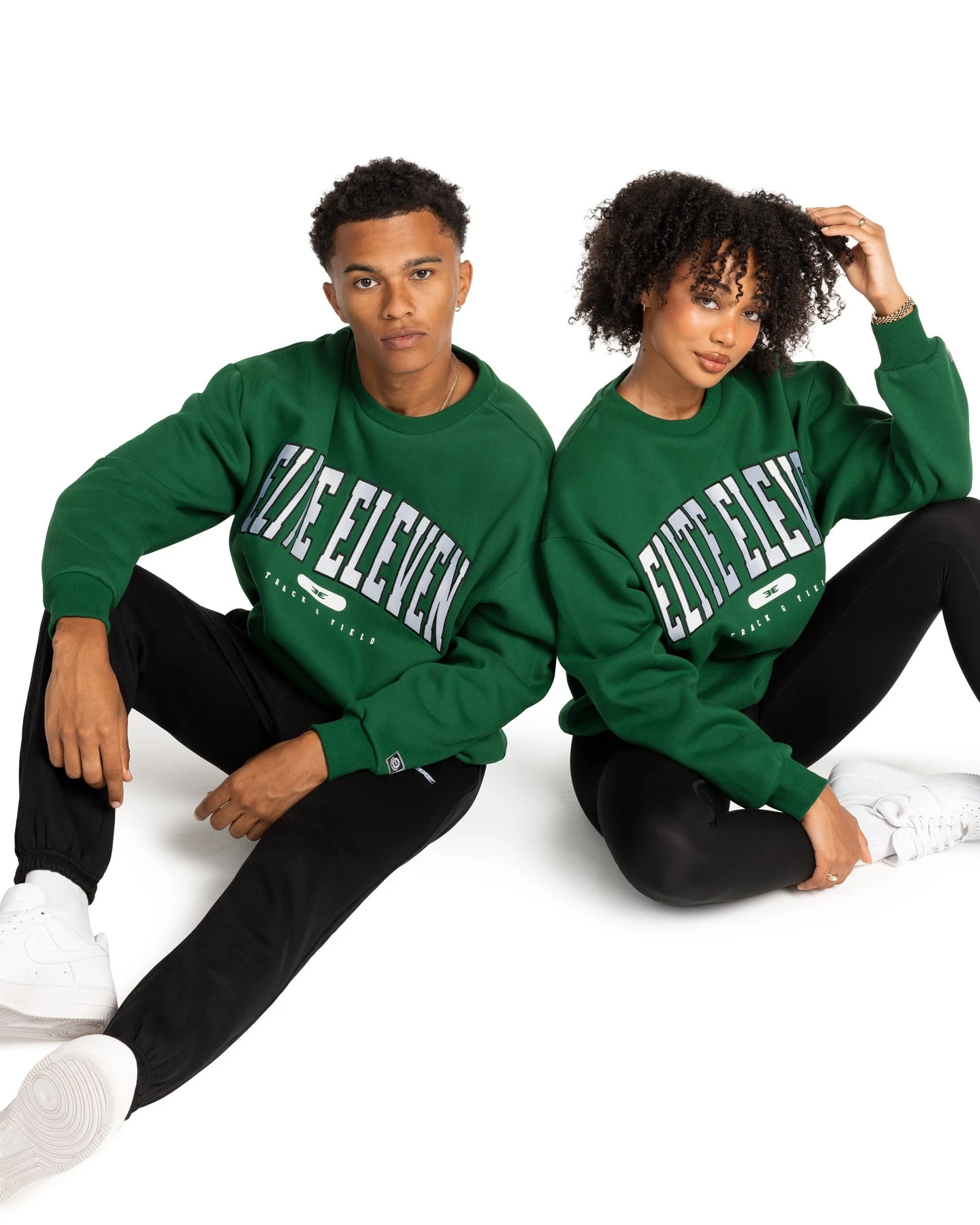 Elite Eleven Track & Field Crewneck - Green