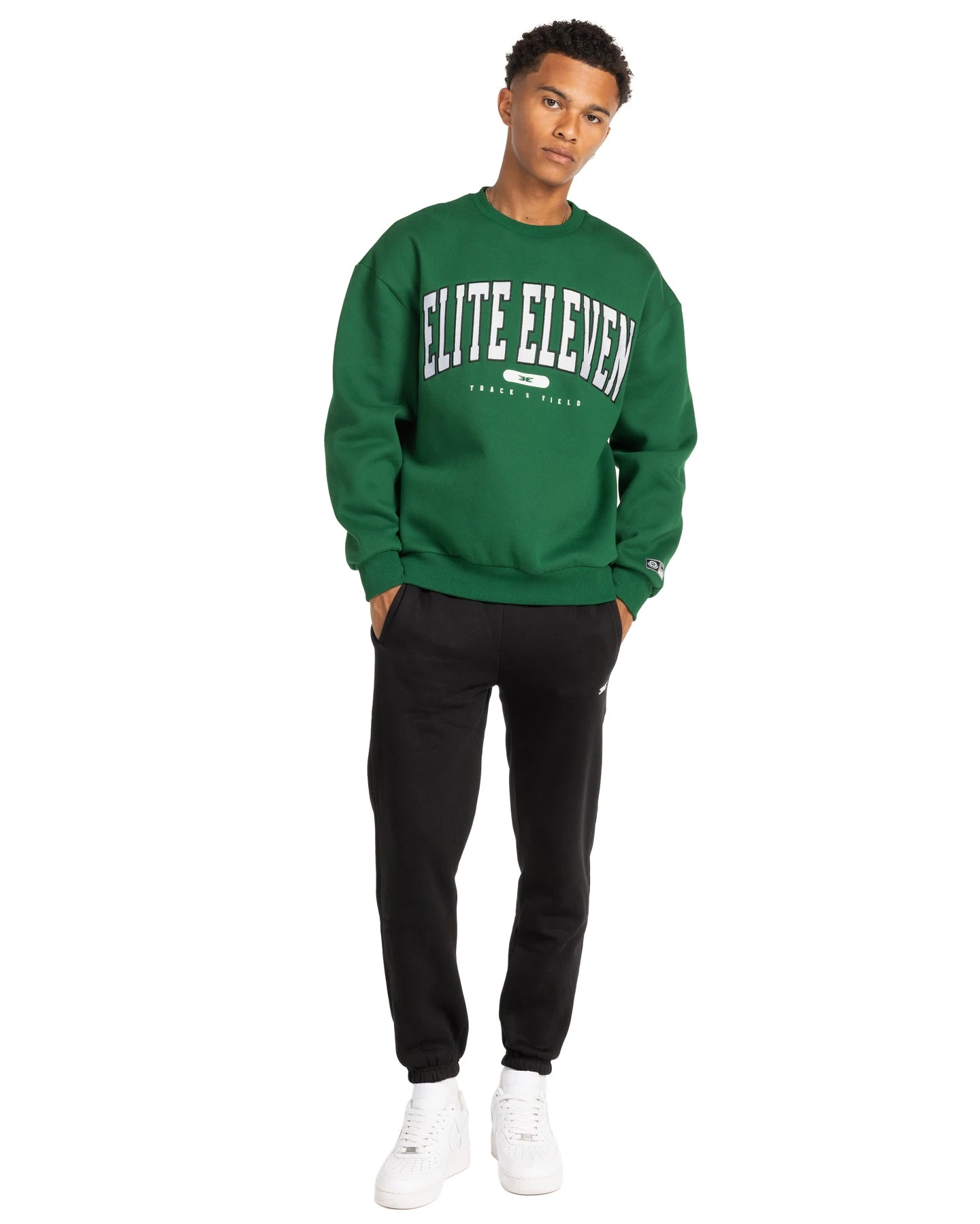 Elite Eleven Track & Field Crewneck - Green - Image 5