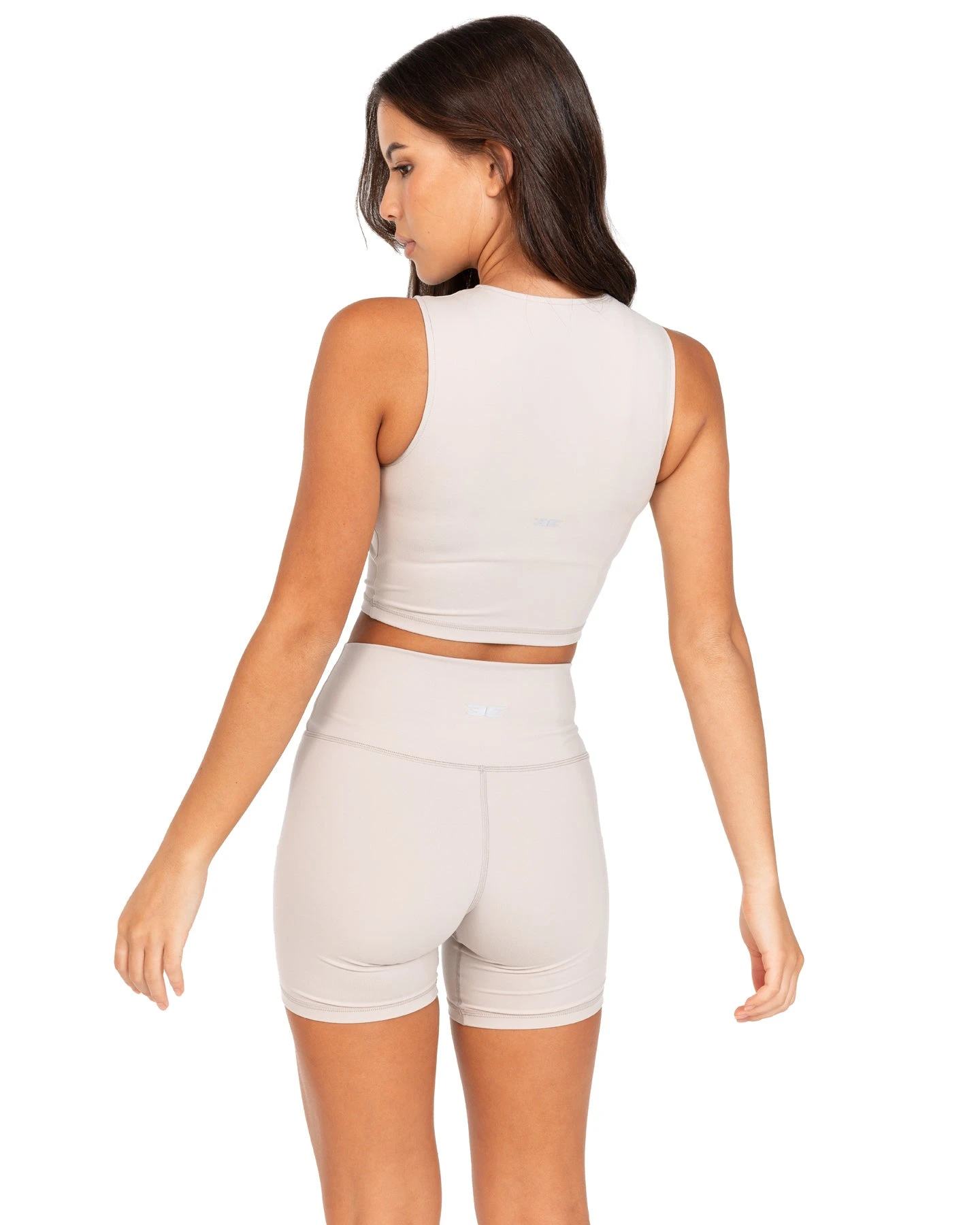 Elite Eleven Aura Boxy Tank - Oat Latte - Image 5