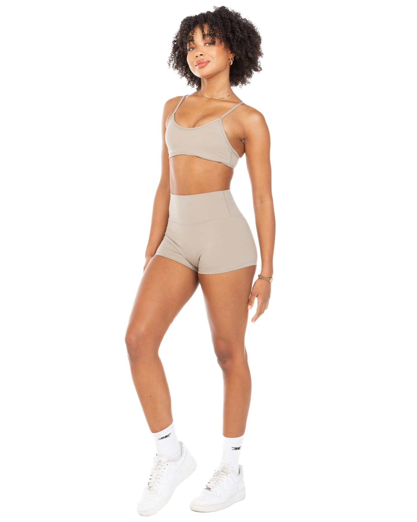 Elite Eleven Aura SF Micro Shorts - Vintage Khaki - Image 4