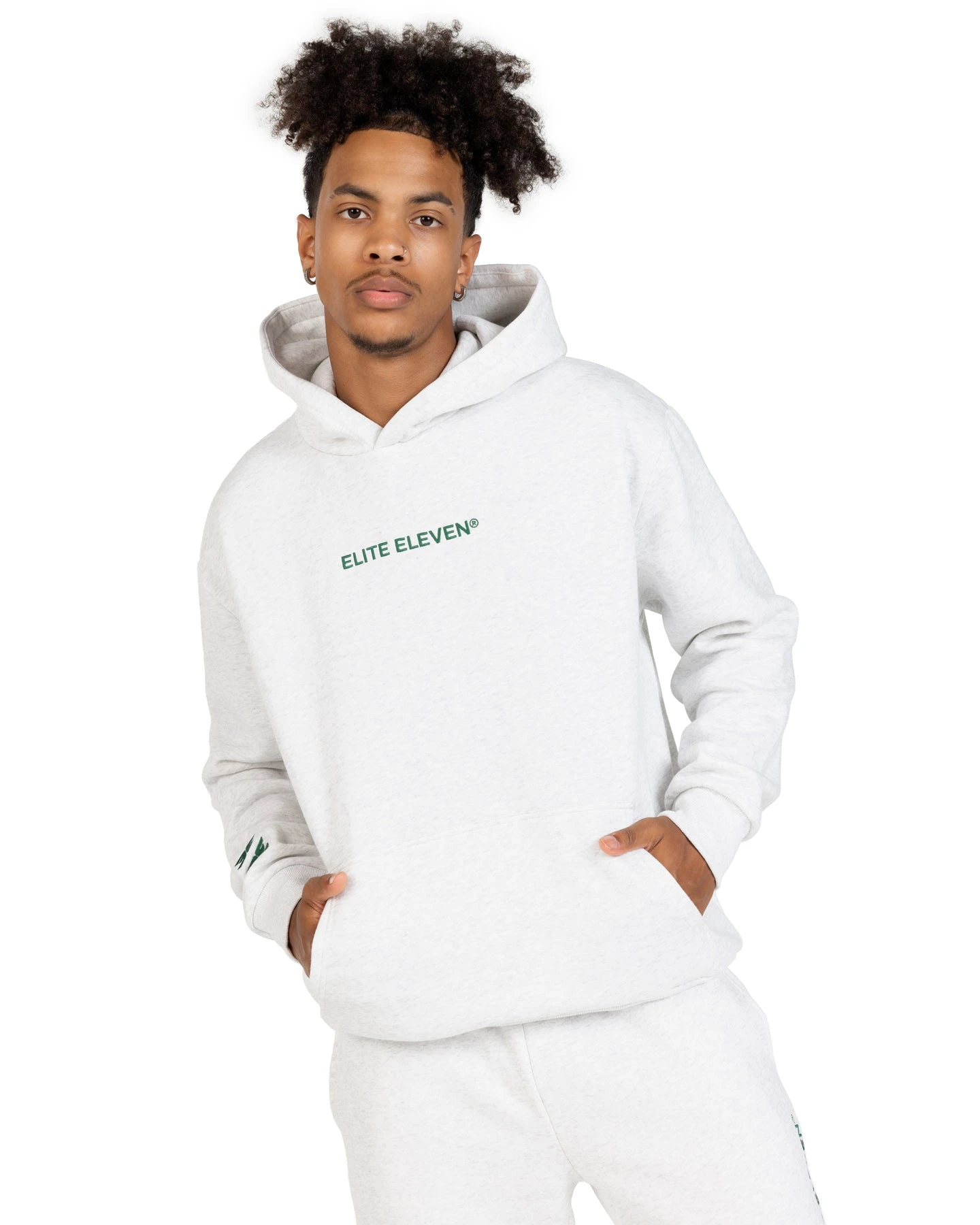 Elite Eleven Registered Hoodie - Polar Grey - Image 3