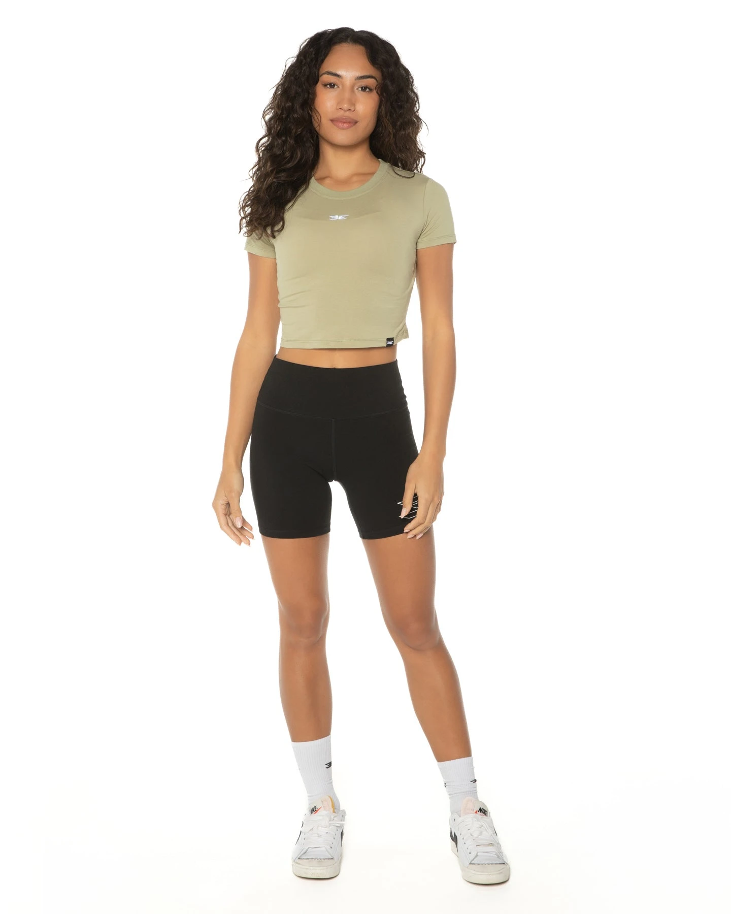 Elite Eleven Elite Crop Tee - Sage - Image 2