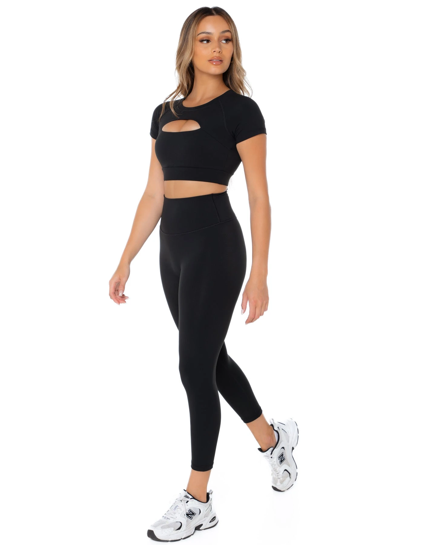 Elite Eleven 7/8 Aura Scrunch Leggings - Black - Image 5