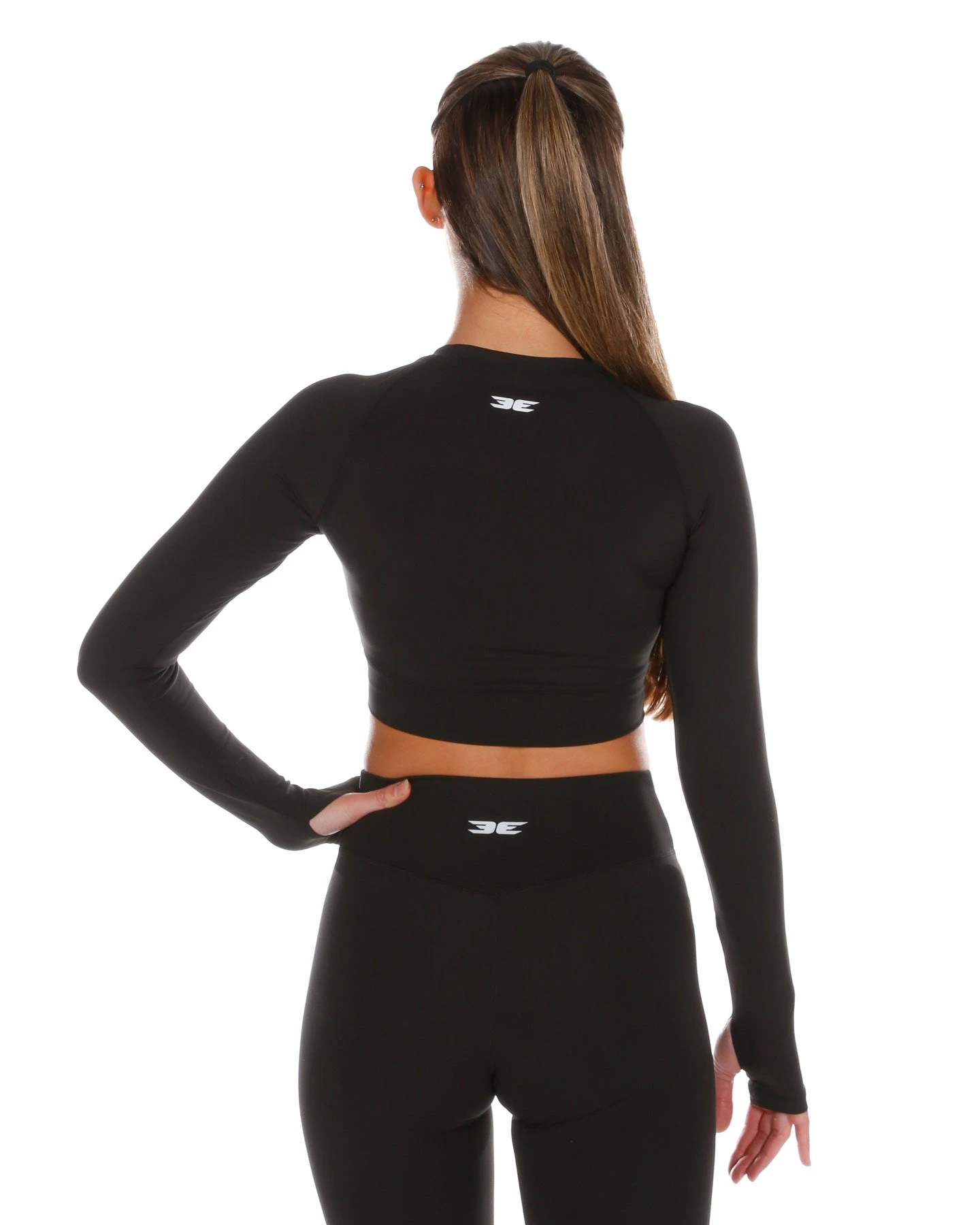 Elite Eleven Cross Over Long Sleeve - Black - Image 3