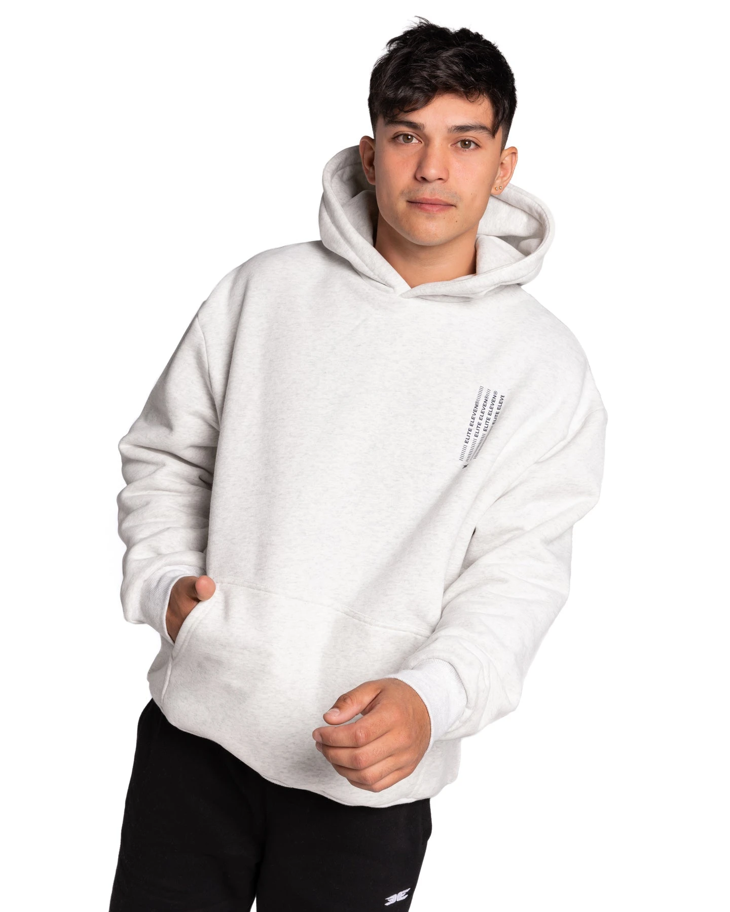 Elite Eleven Waterfall Hoodie - Polar Grey - Image 3