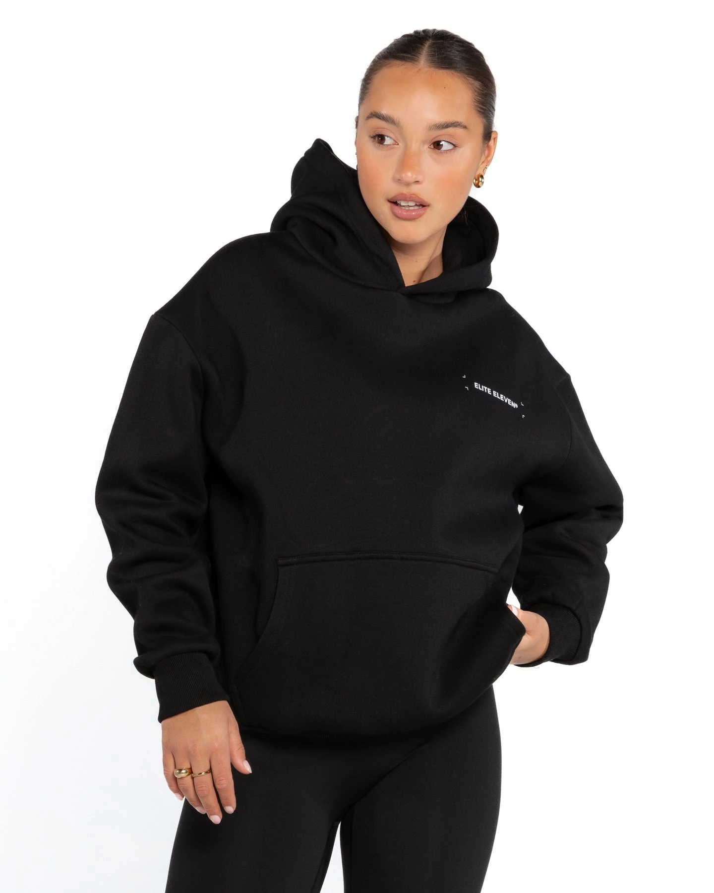 Elite Eleven Capital Hoodie - Black - Image 4