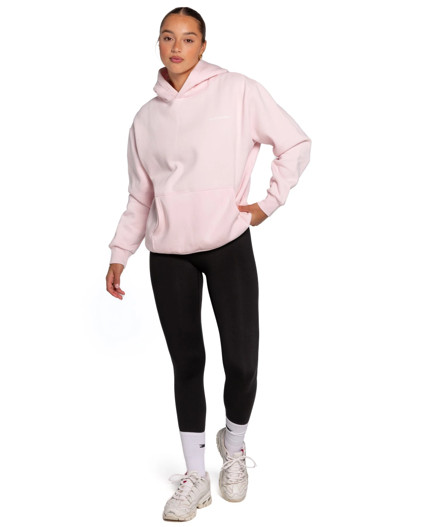 Elite Eleven Capital Hoodie - Soft Pink - Image 5