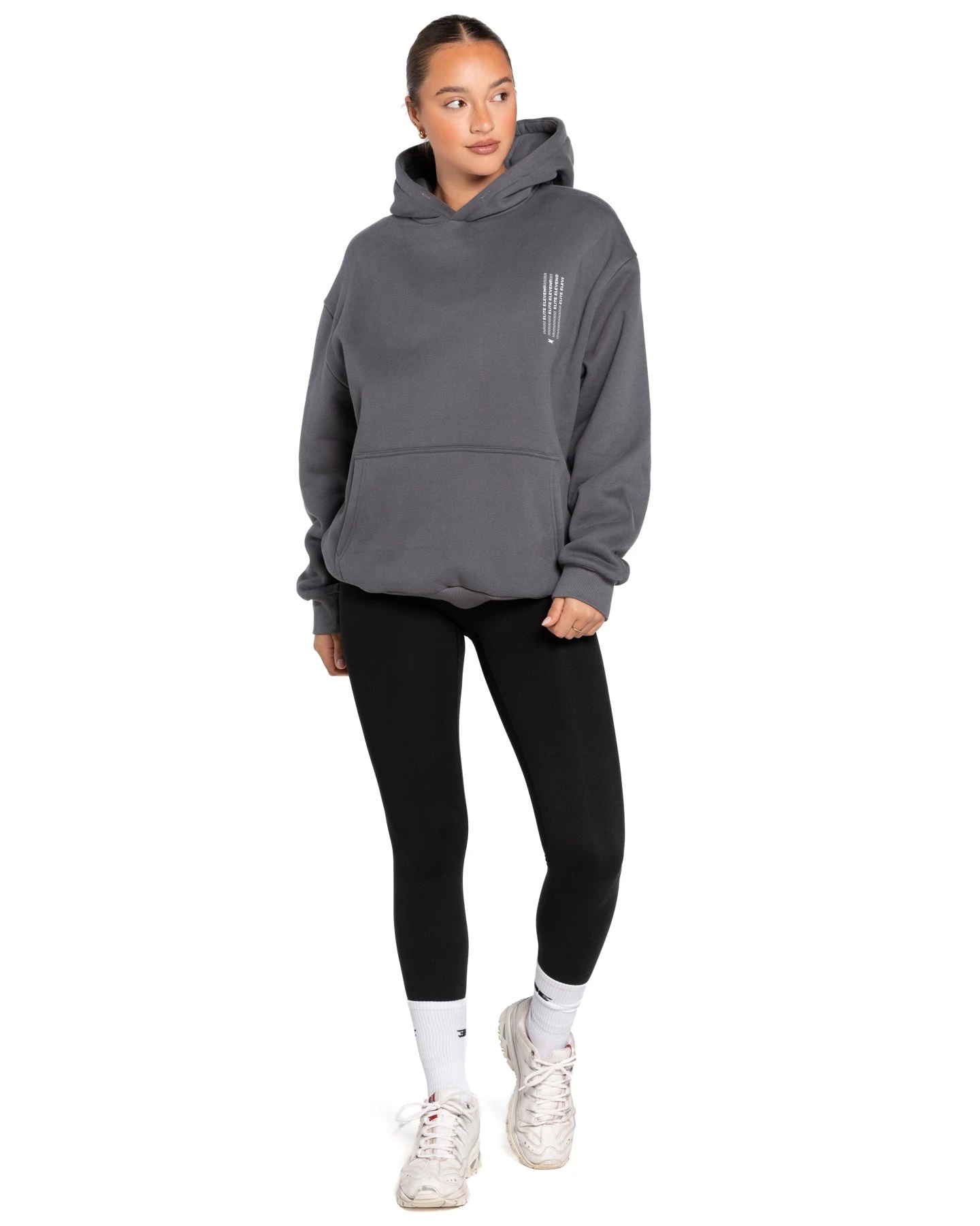 Elite Eleven Waterfall Hoodie - Slate - Image 4