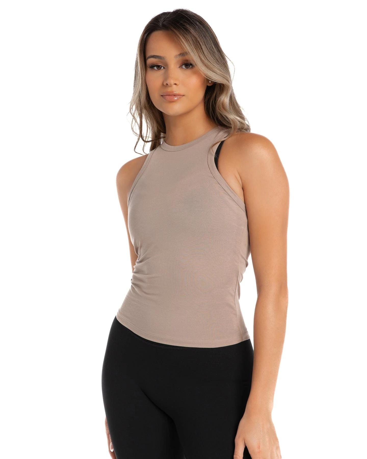 Elite Eleven Charm Singlet - Taupe - Image 3