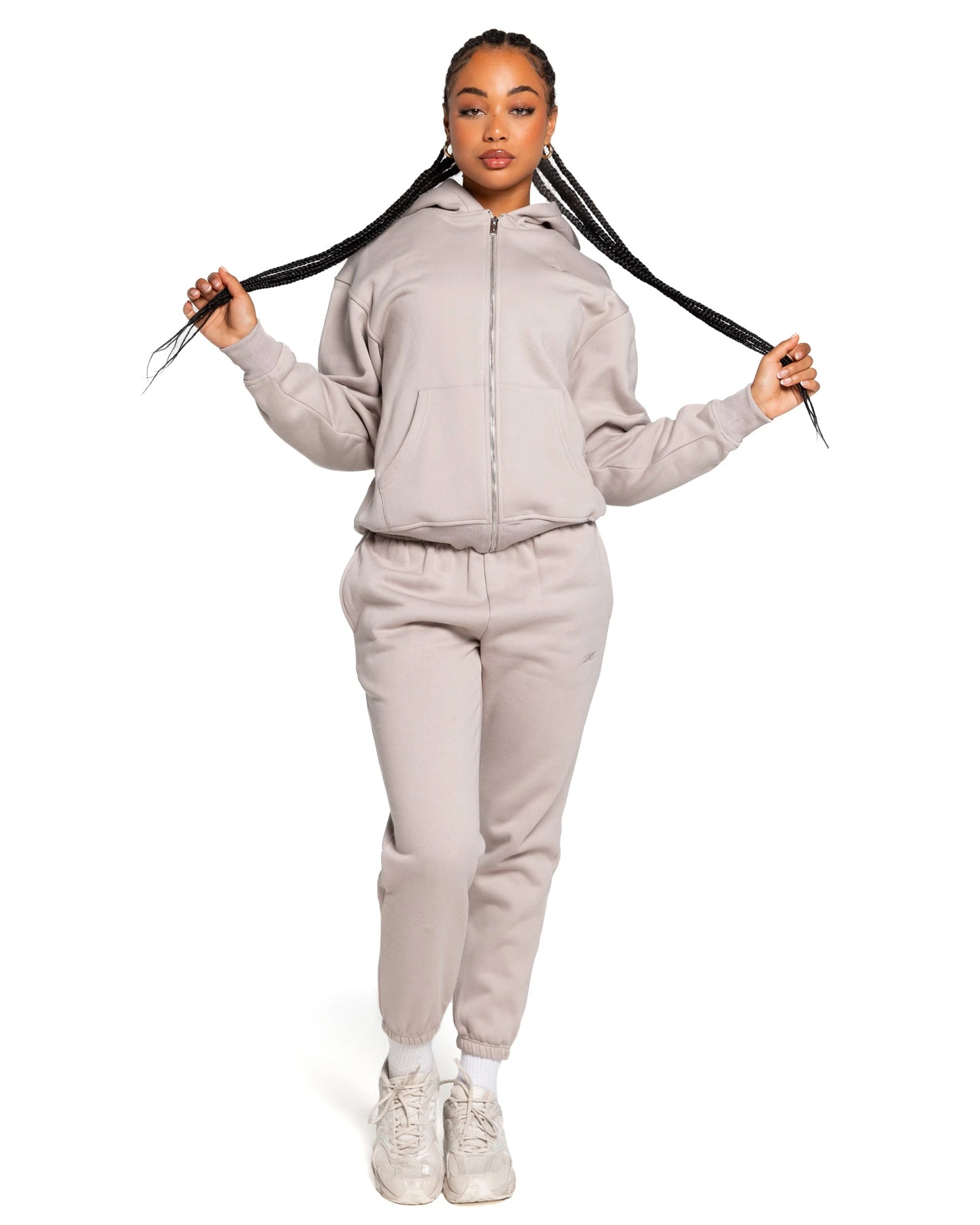 Elite Eleven Classic Zip Through - Taupe - Image 4