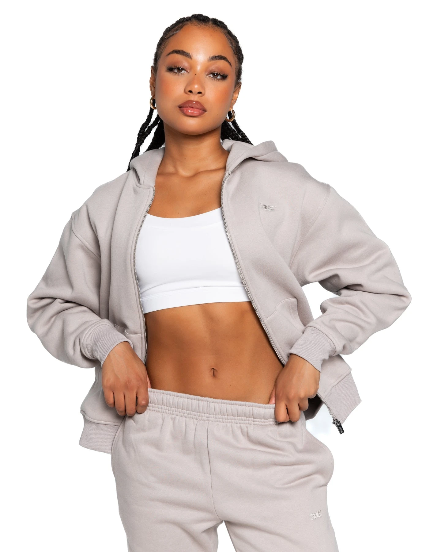 Elite Eleven Classic Zip Through - Taupe - Image 9