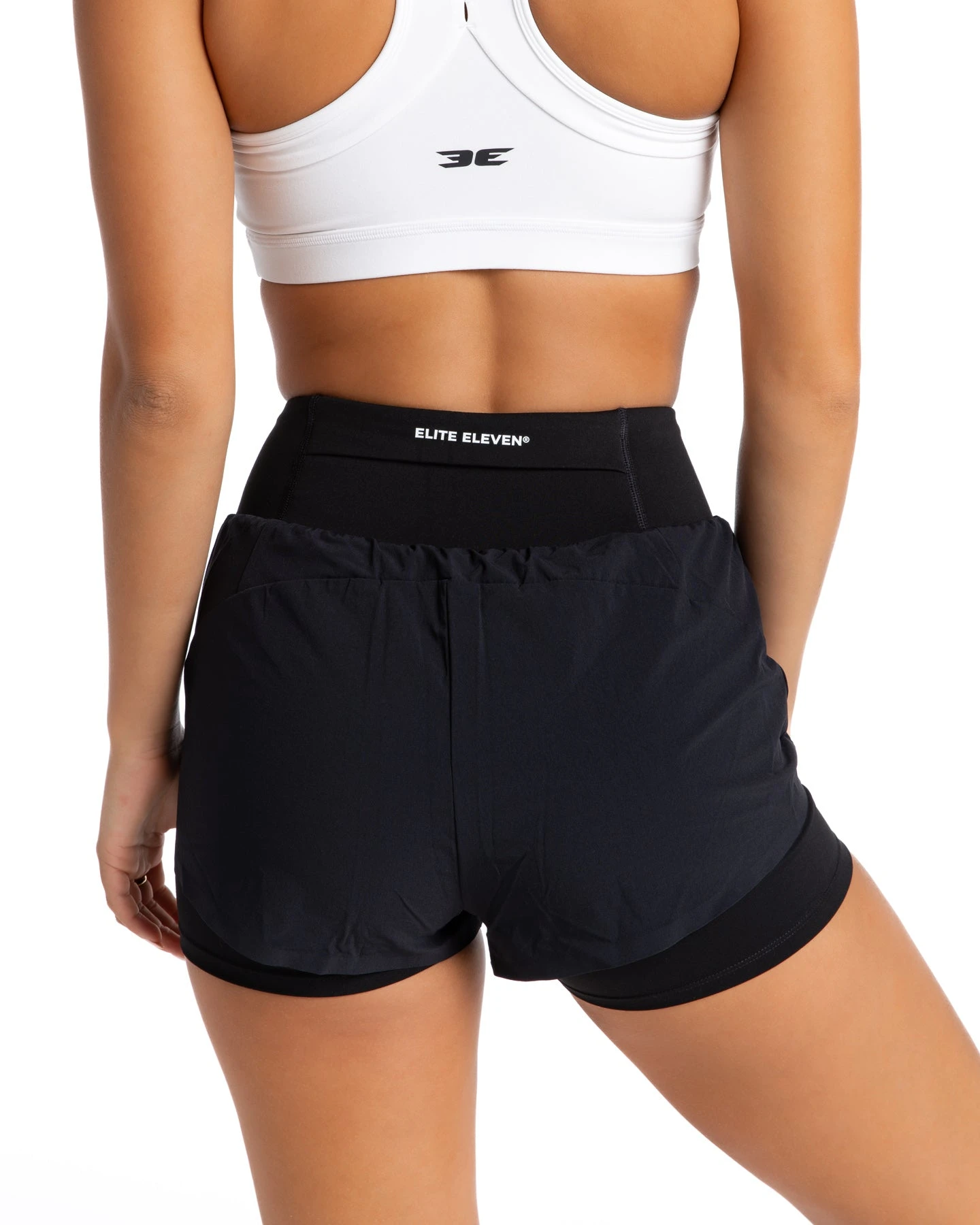 Elite Eleven Ace Combo Shorts - Black - Image 5