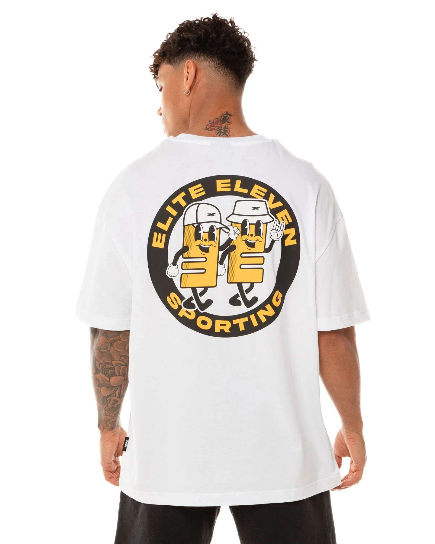 Elite Eleven Mascot Tee - White - Image 3