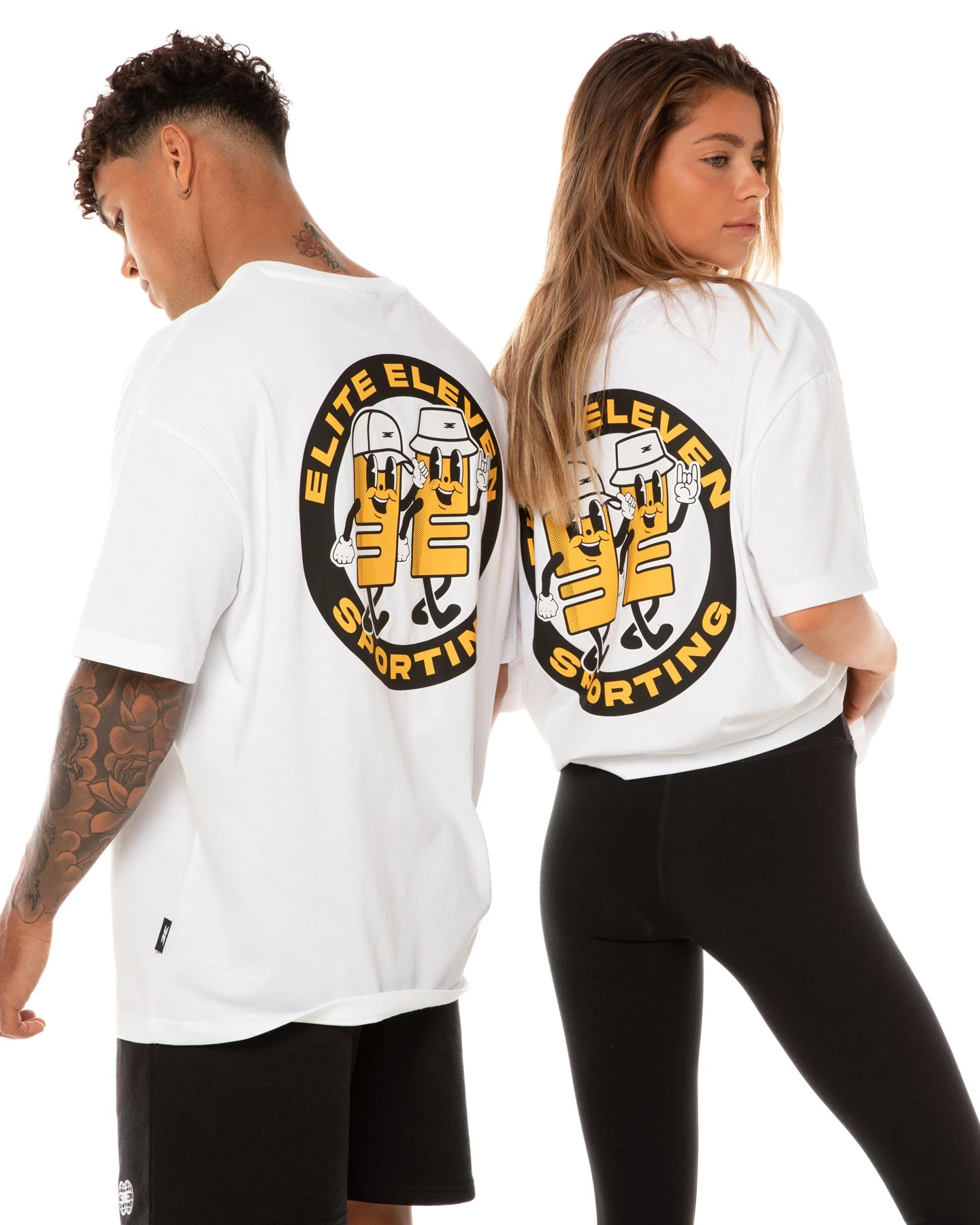 Elite Eleven Mascot Tee - White